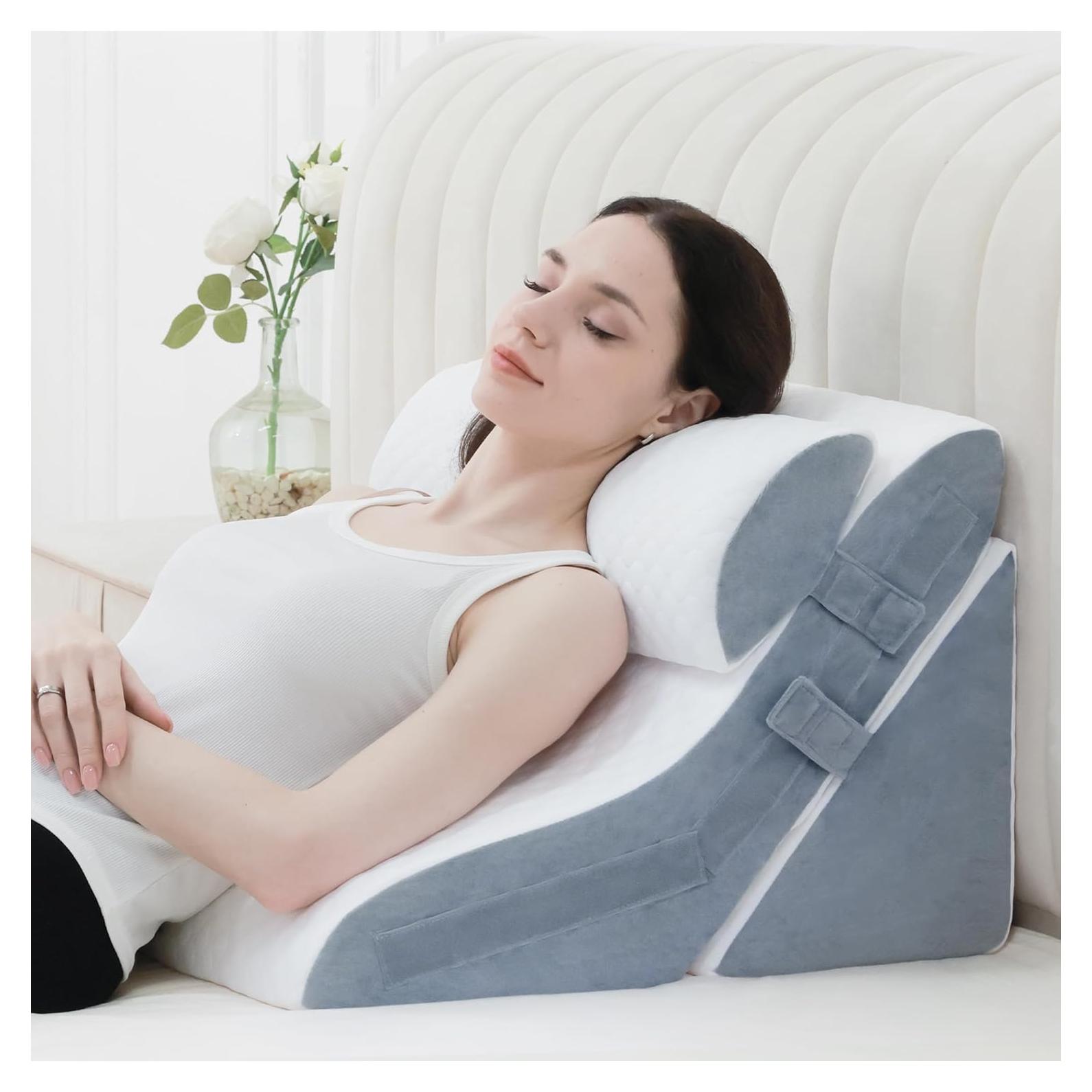 Almohada en Cuña Foamalusion 3 Piezas Ajustable 60 cm