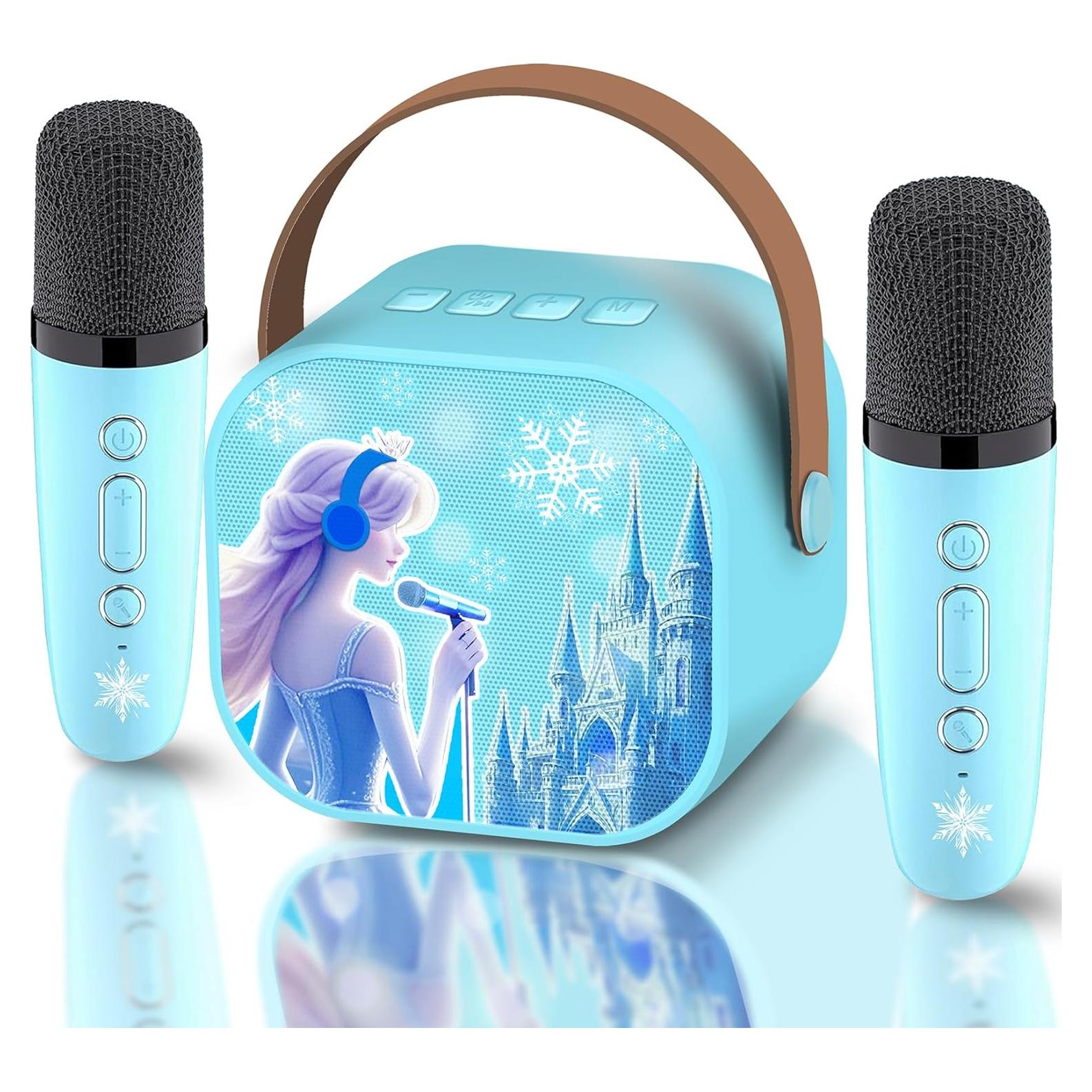 Máquina de Karaoke para Niñas P2 con 2 Micrófonos Inalámbricos