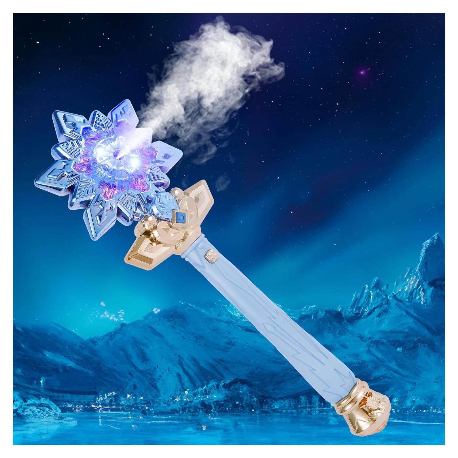 Varita Mágica de Copo de Nieve CharmRegion con Luz y Música