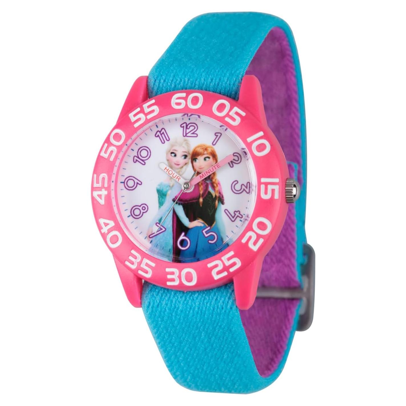 Reloj Disney Frozen para Niñas - Analógico 32mm Rosa