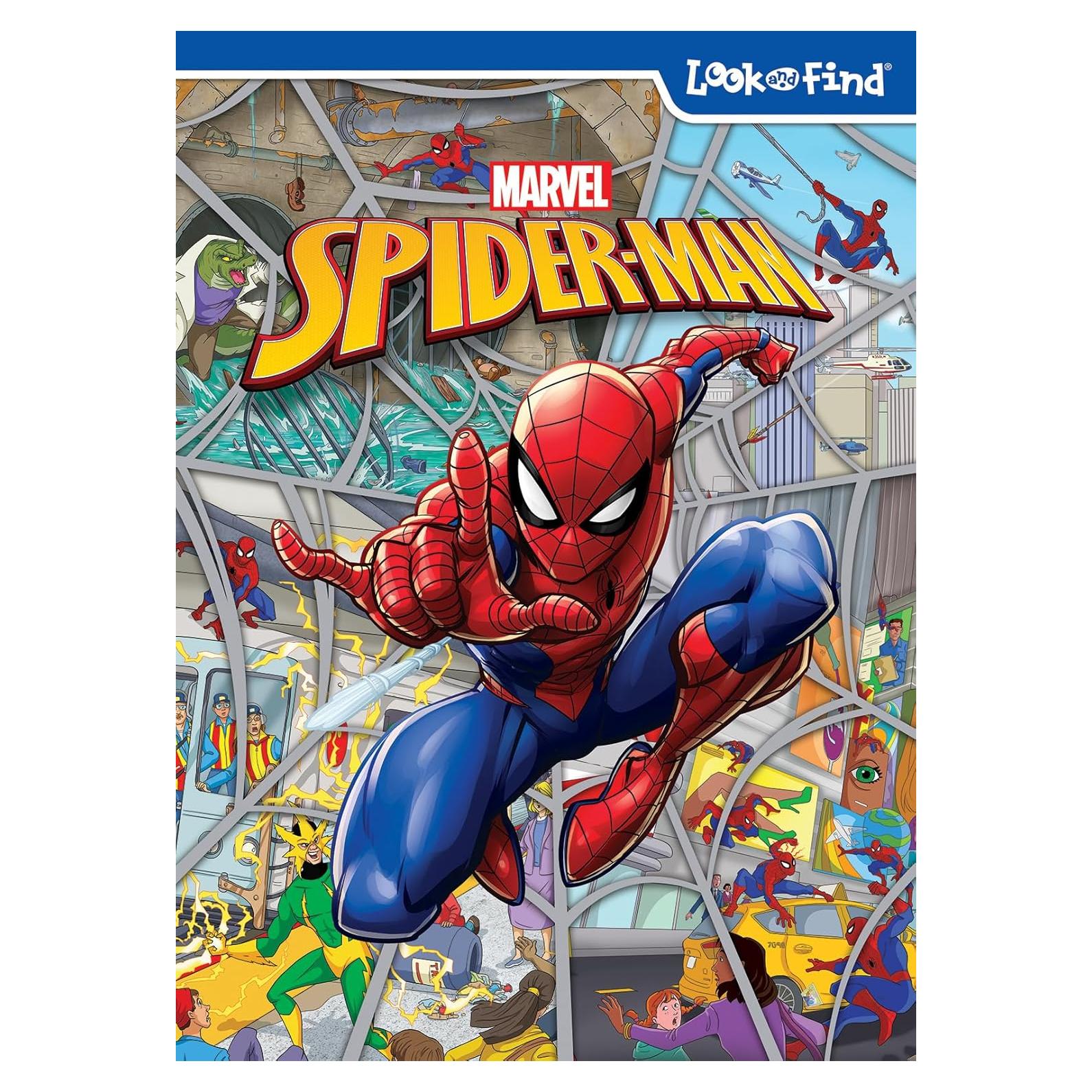 Marvel Spider-Man - Look and Find Activity Book - PI Kids