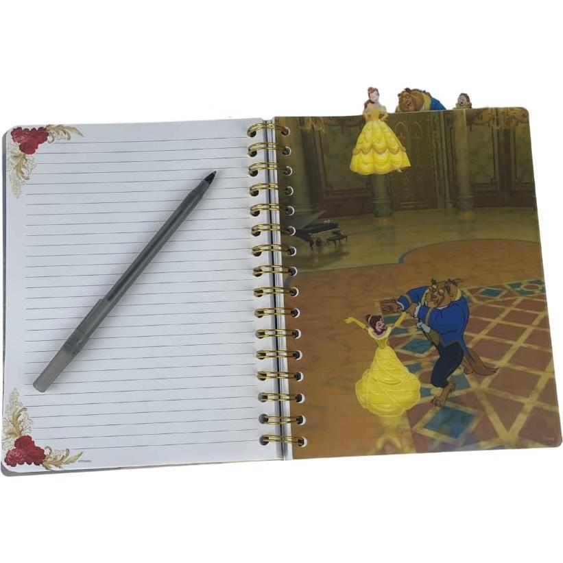 Cuaderno Diario Disney La Bella y la Bestia 144 Páginas