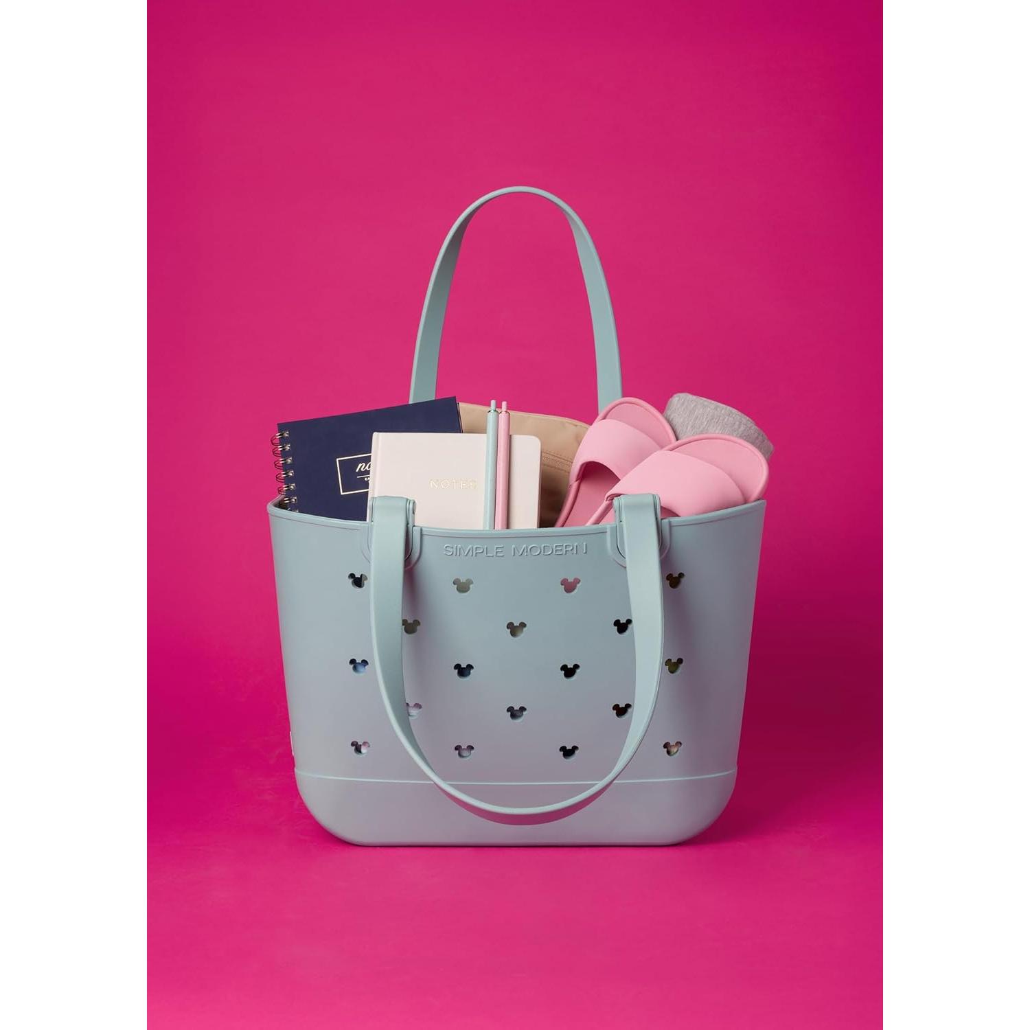 Bolsa de Playa Grande Simple Modern Mickey Mouse Salvia