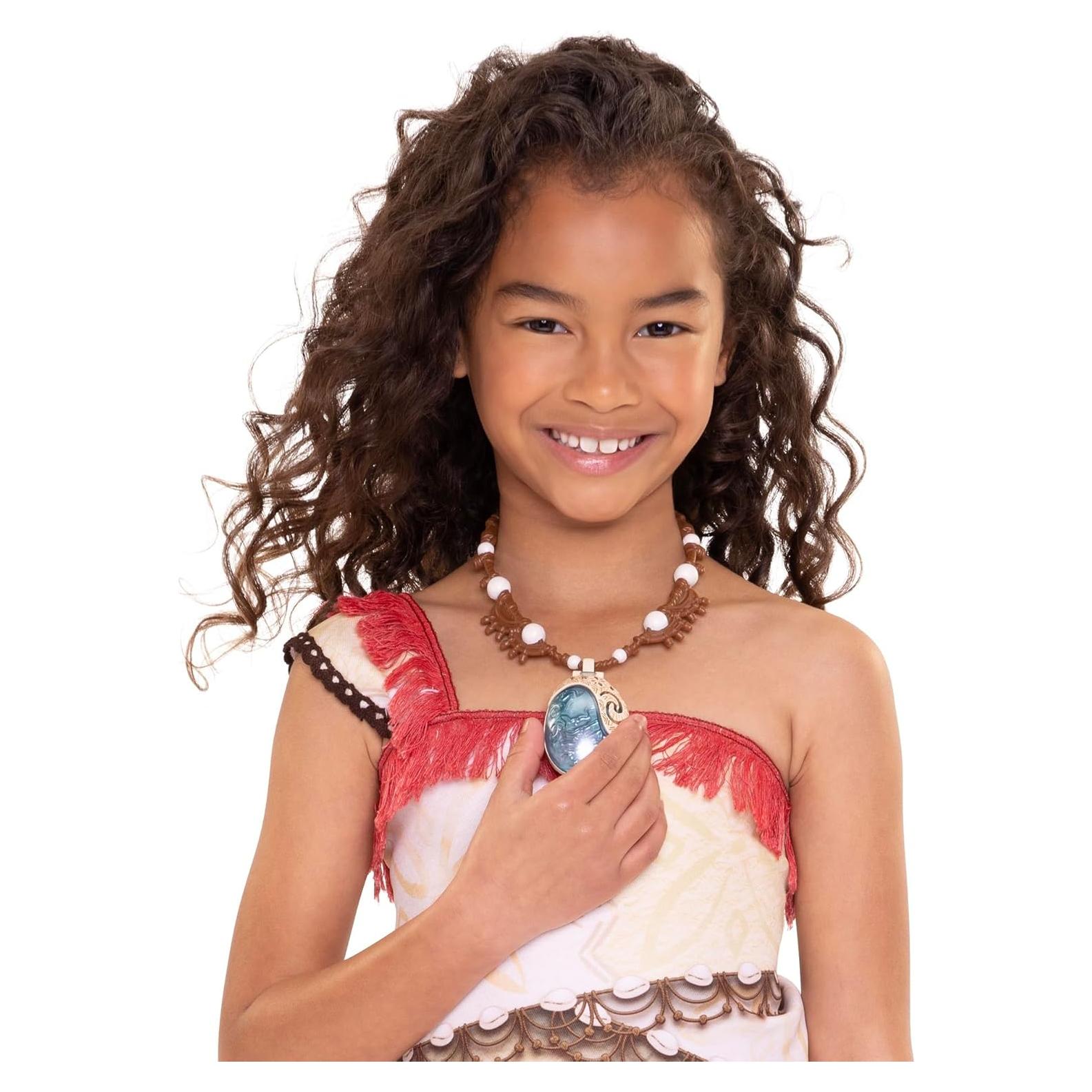 Collar Iluminado Moana 2 Disney concha mágica estrella de mar