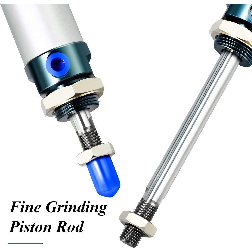 Cilindro de Aire TAILONZ 25mm Diámetro 125mm Carrera Doble