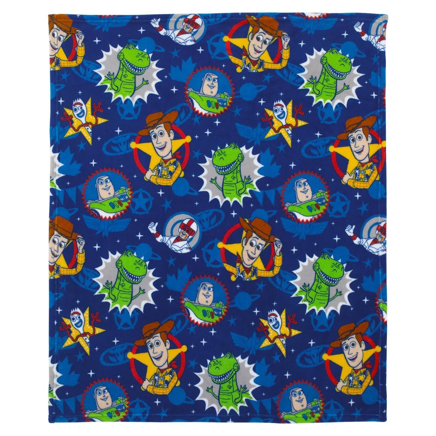 Manta de felpa Disney Toy Story 4 para niños 101,6x127 cm