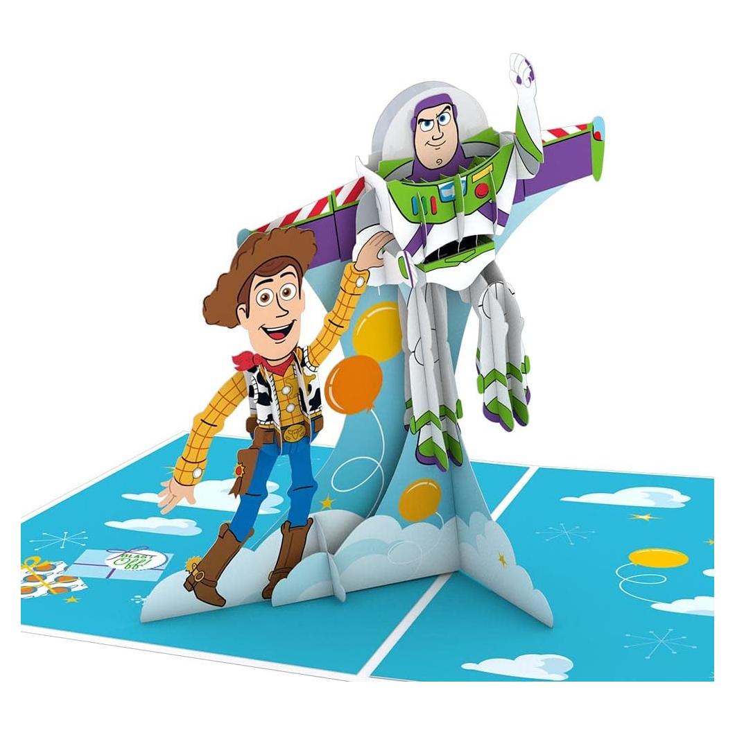 Tarjeta Pop-Up Cumpleaños Lovepop Toy Story 3D 18x13 cm