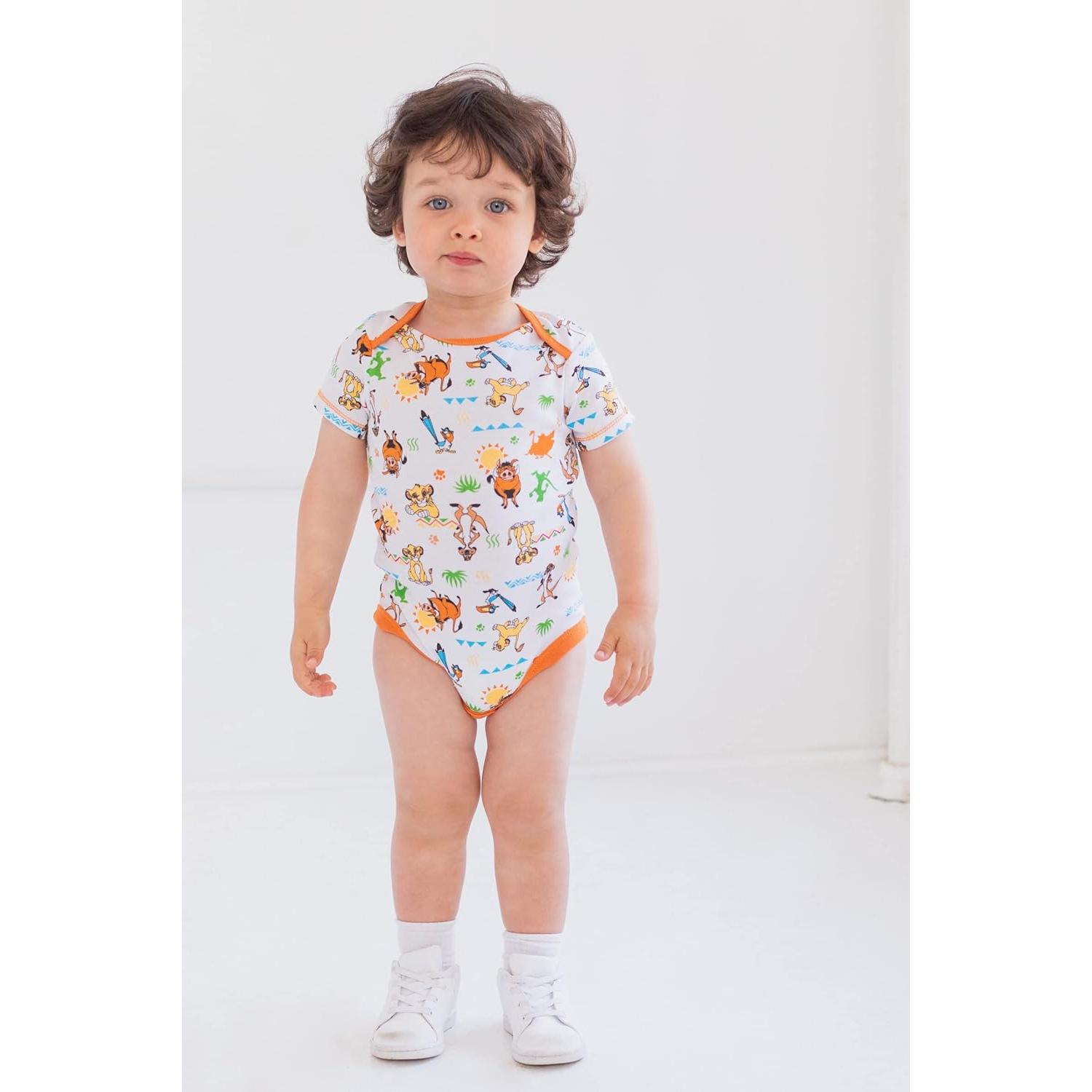 Bodysuit Disney Mickey Mouse 5 Piezas 3-6 Meses