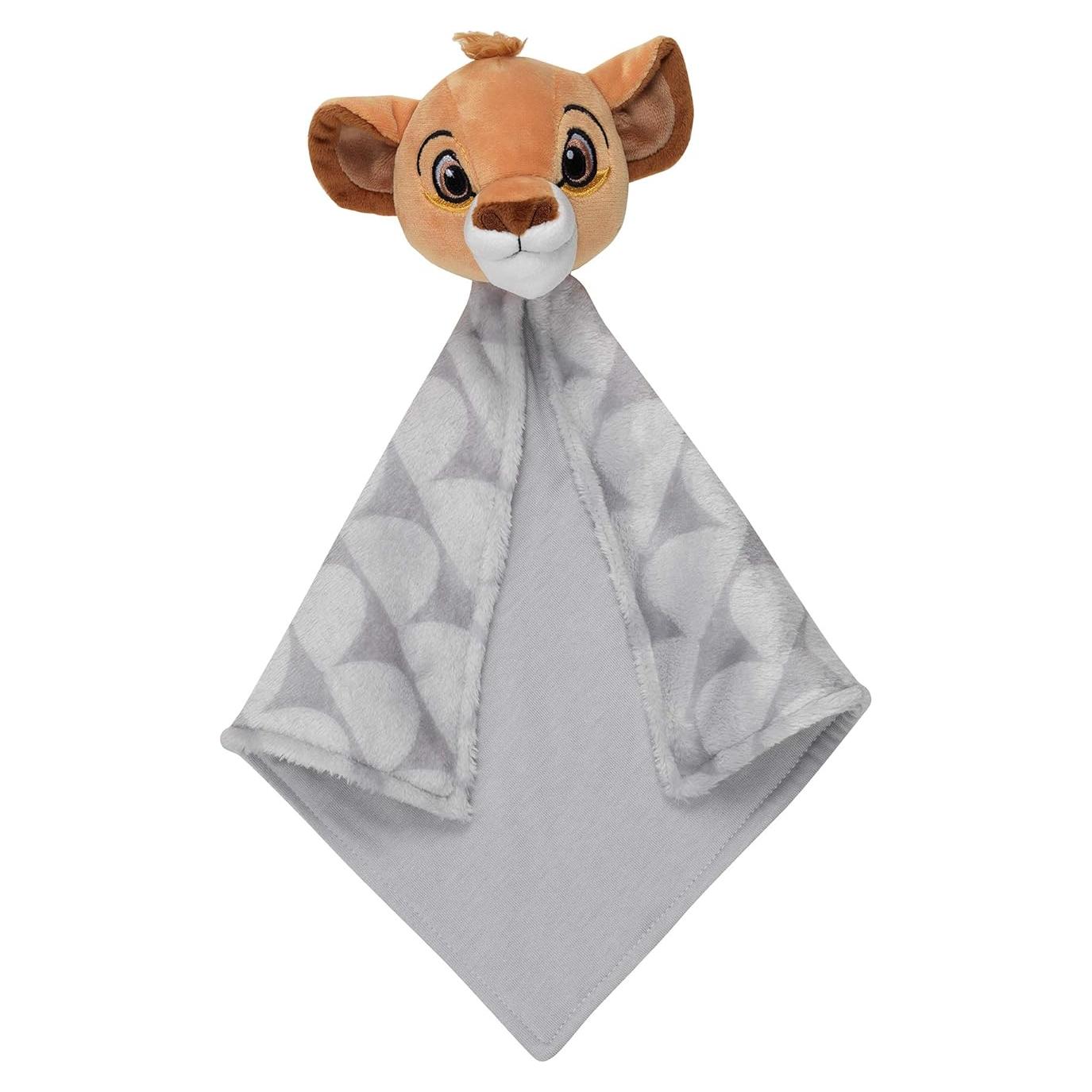 Manta de Seguridad Peluche Simba Disney 35,56 cm Gris