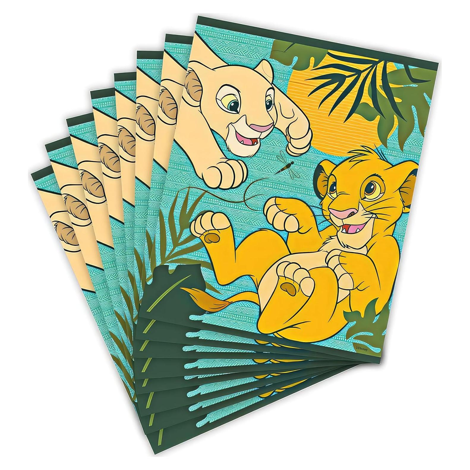 Bolsas de Fiesta Disney El Rey León 8 Pcs 25x19 cm