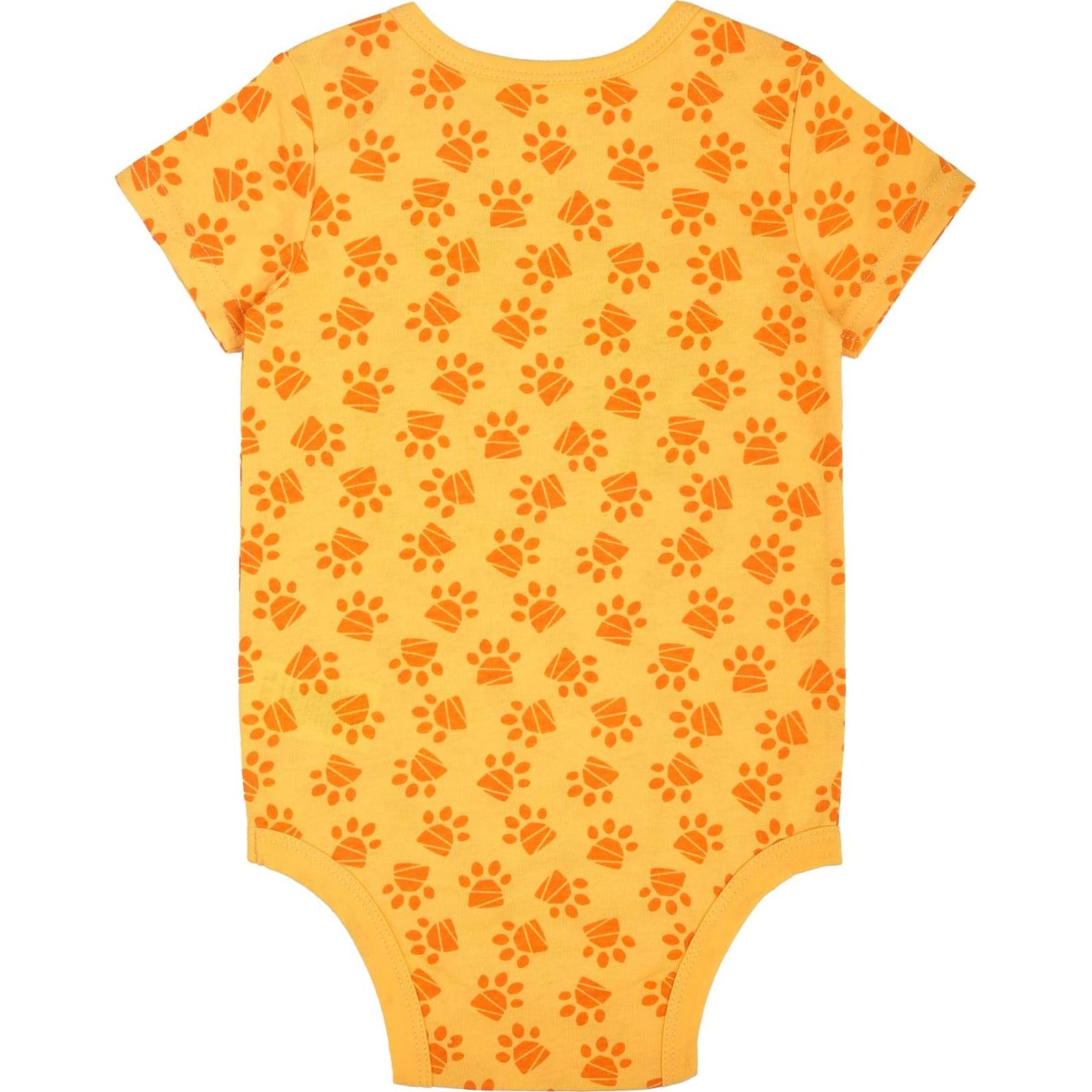 Conjunto 5 Bodies Bebé Disney Mickey, Rey León, Pooh