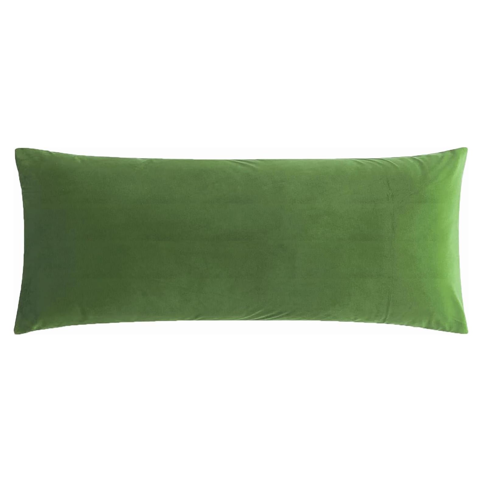 Cojín Corporal BedTreat Verde 50,8x137,2 cm Lavable