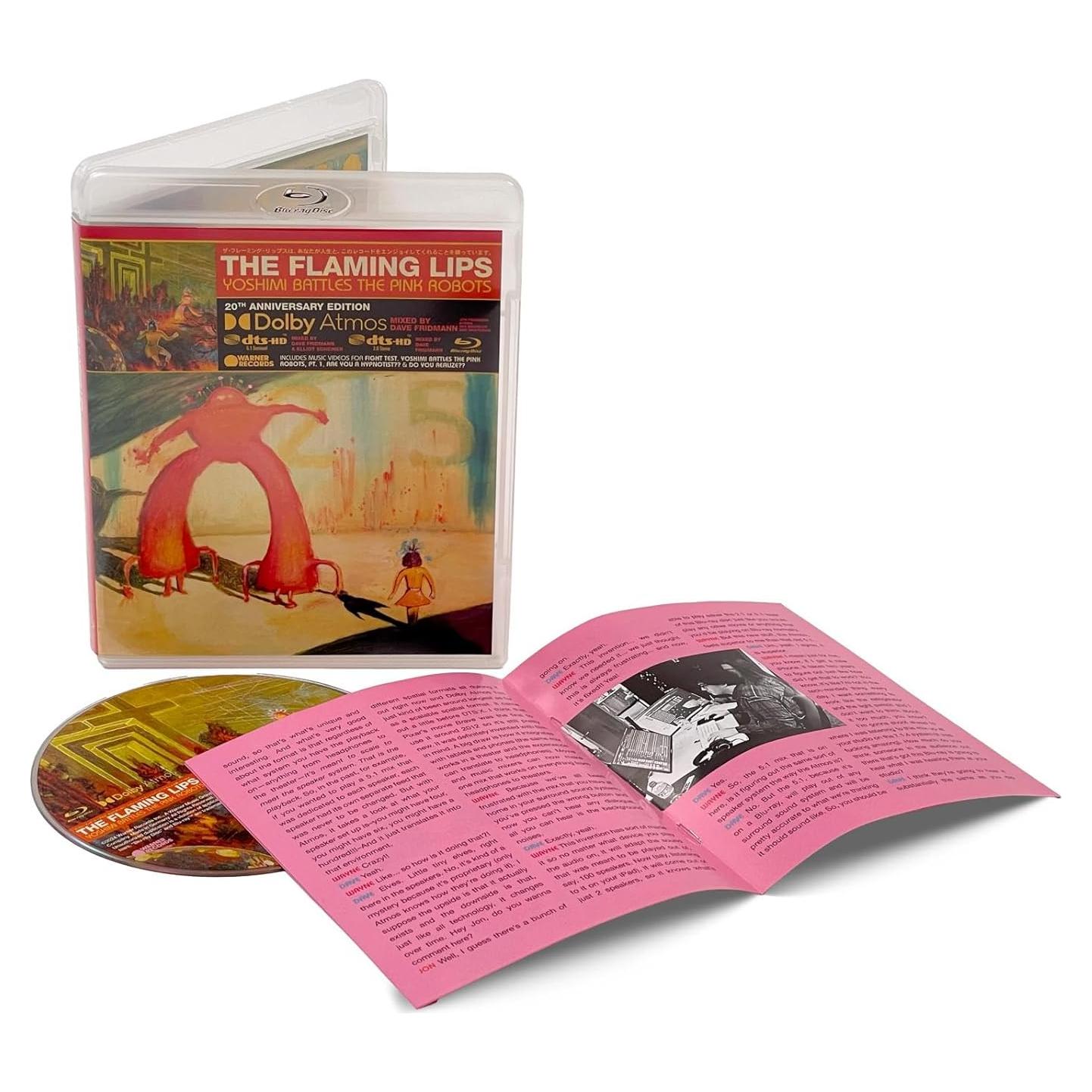 Yoshimi Lucha contra Robots Rosas - The Flaming Lips - Blu-ray