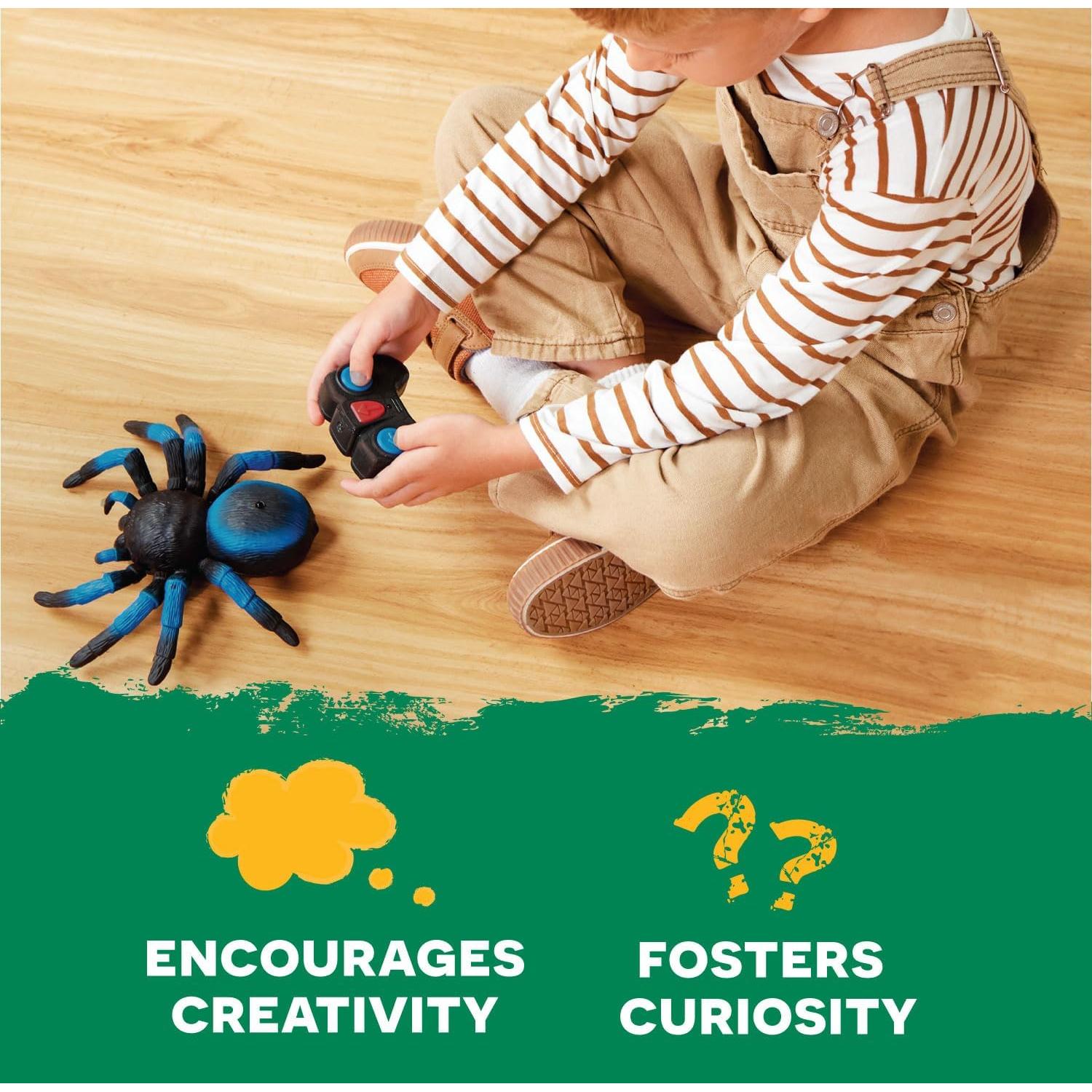 Araña RC Terra by Battat - Control Remoto LED 360° - Juguete