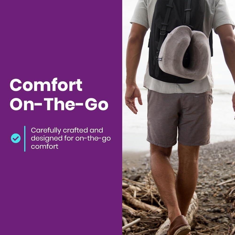 Almohada de Cuello Cabeau Evolución Clásica Espuma Viscoelástica