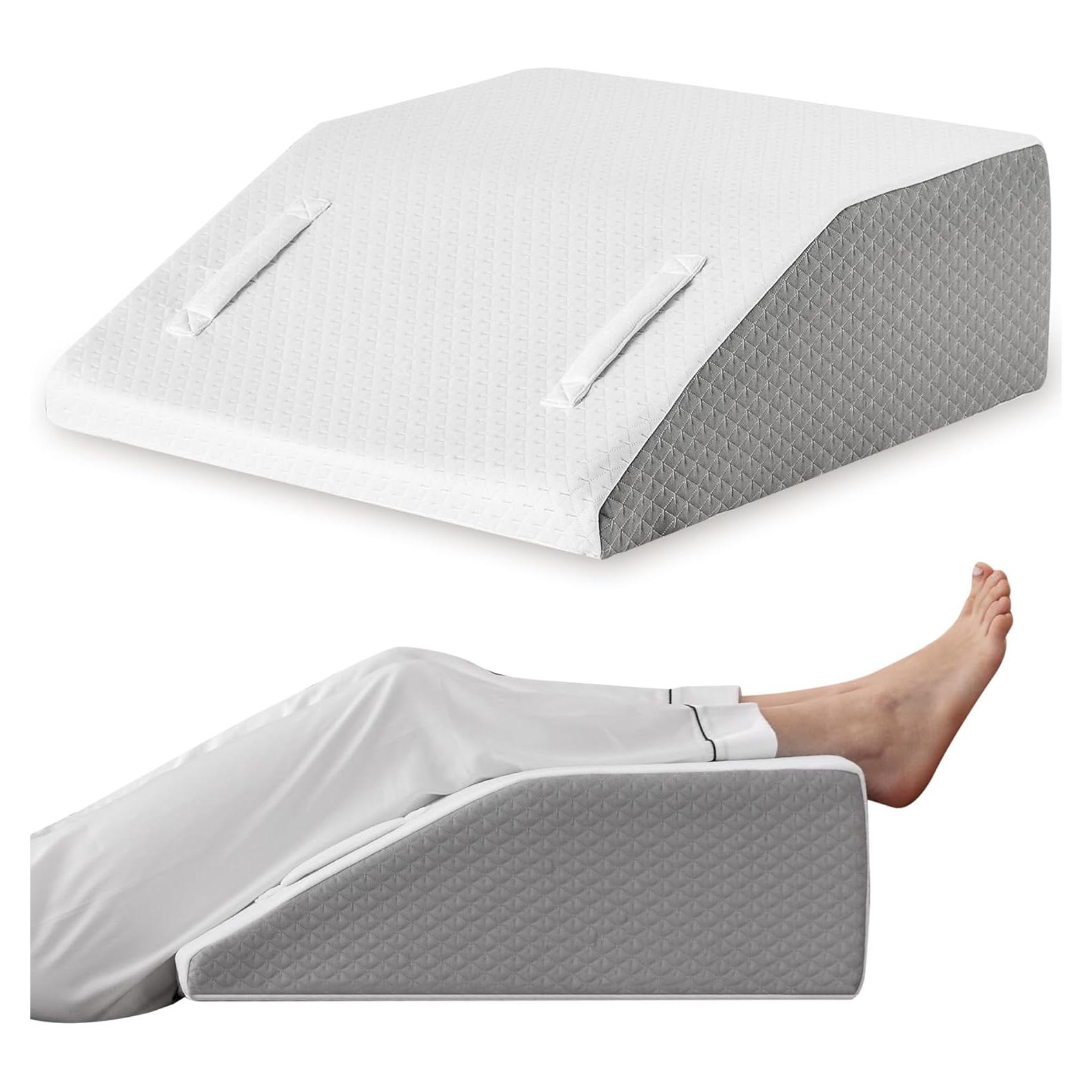 Almohada de Elevación de Piernas Ruqmuis 20 cm Alivio Dolor