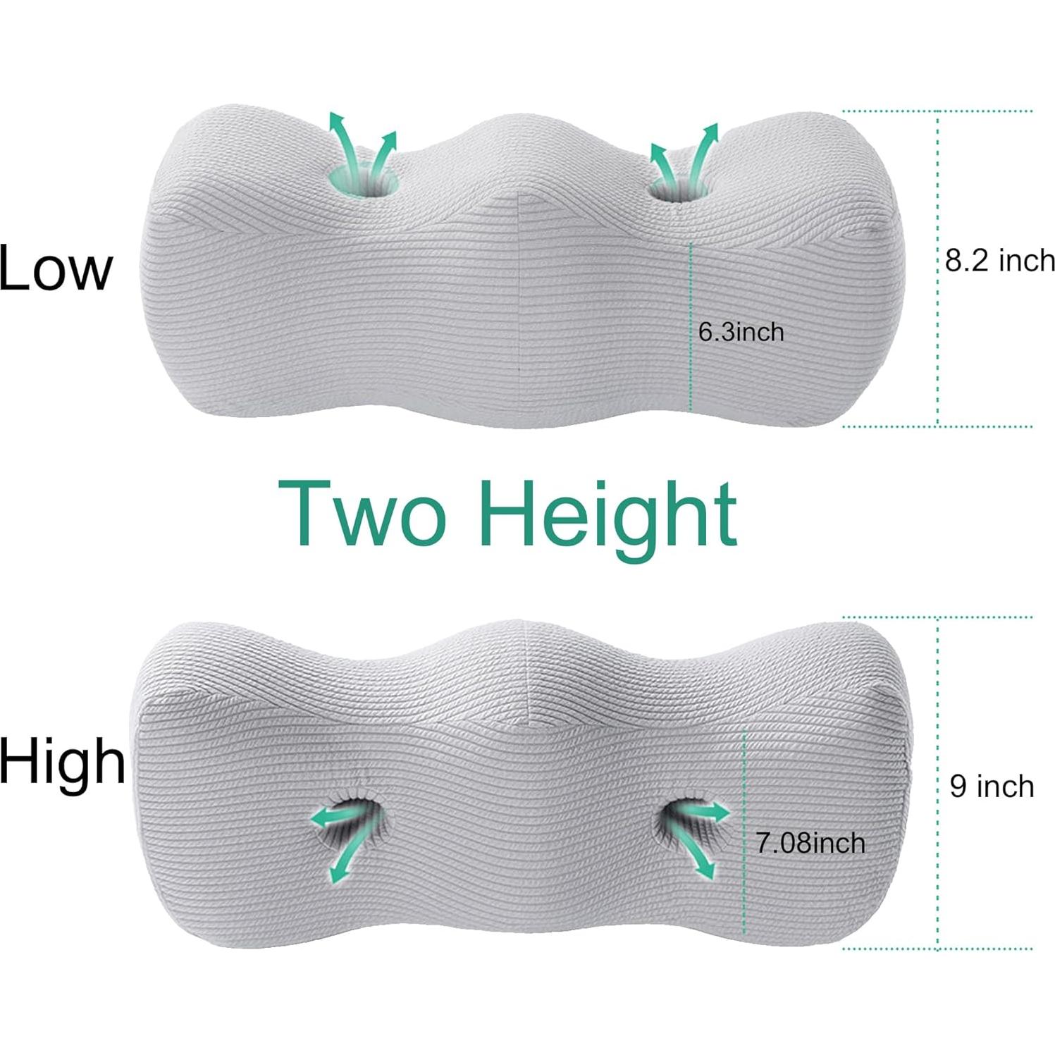 Cojín Elevador de Piernas Galactruly Gris 29x18 cm