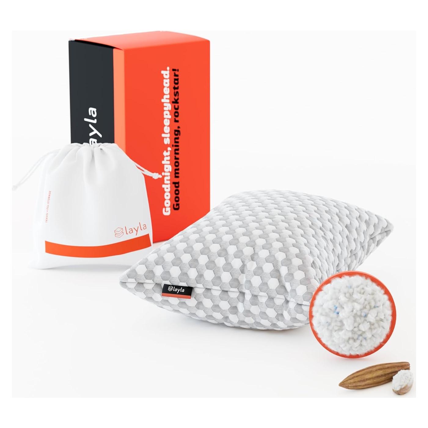 Cojín Ajustable Layla Sleep Kapok Rey - Paquete de 2