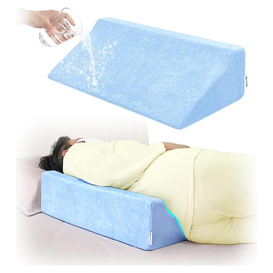 Cojín en cuña NEPPT para dormir de lado, soporte lumbar