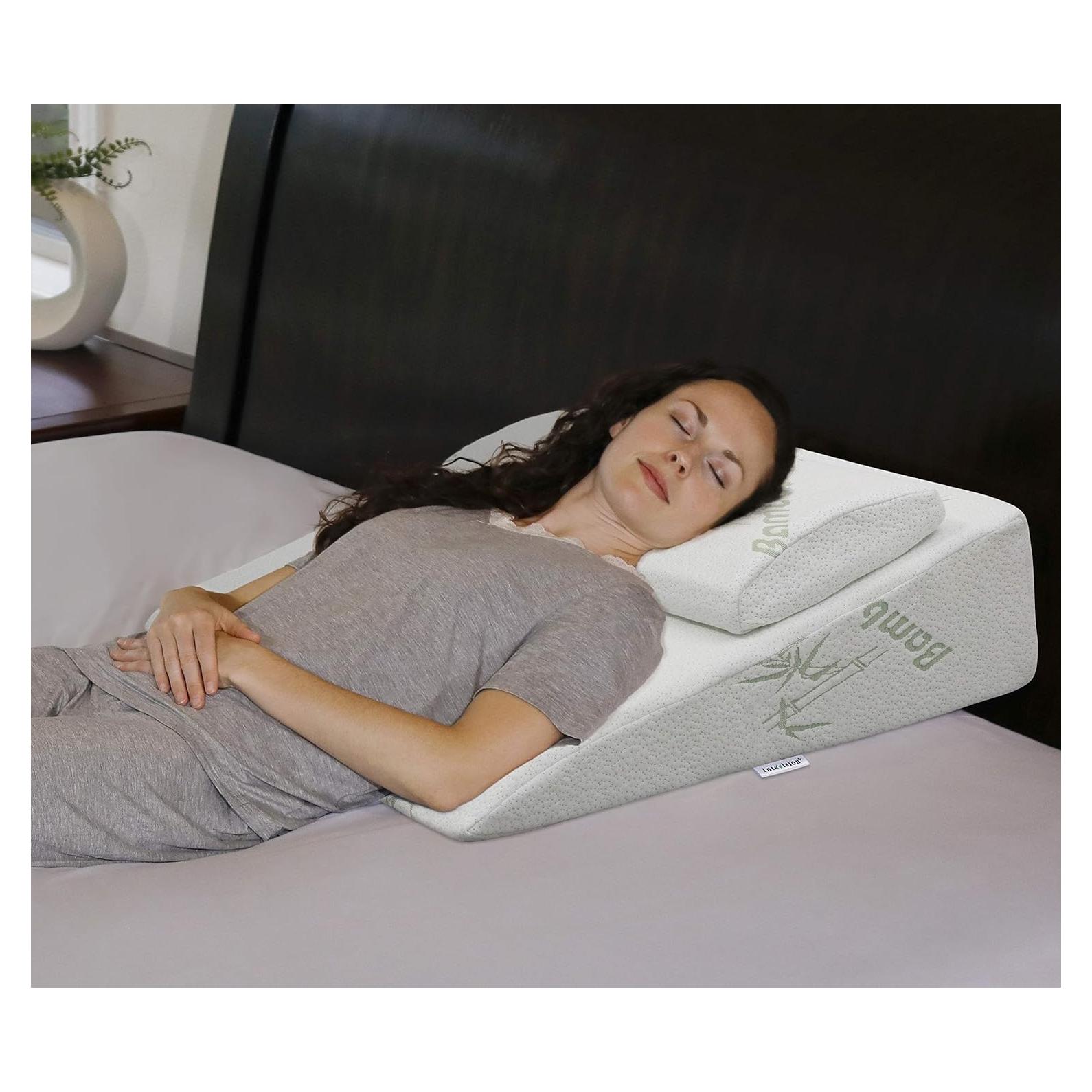 Cojín en Cuña InteVision Espuma Viscoelástica 65x63.5x19cm