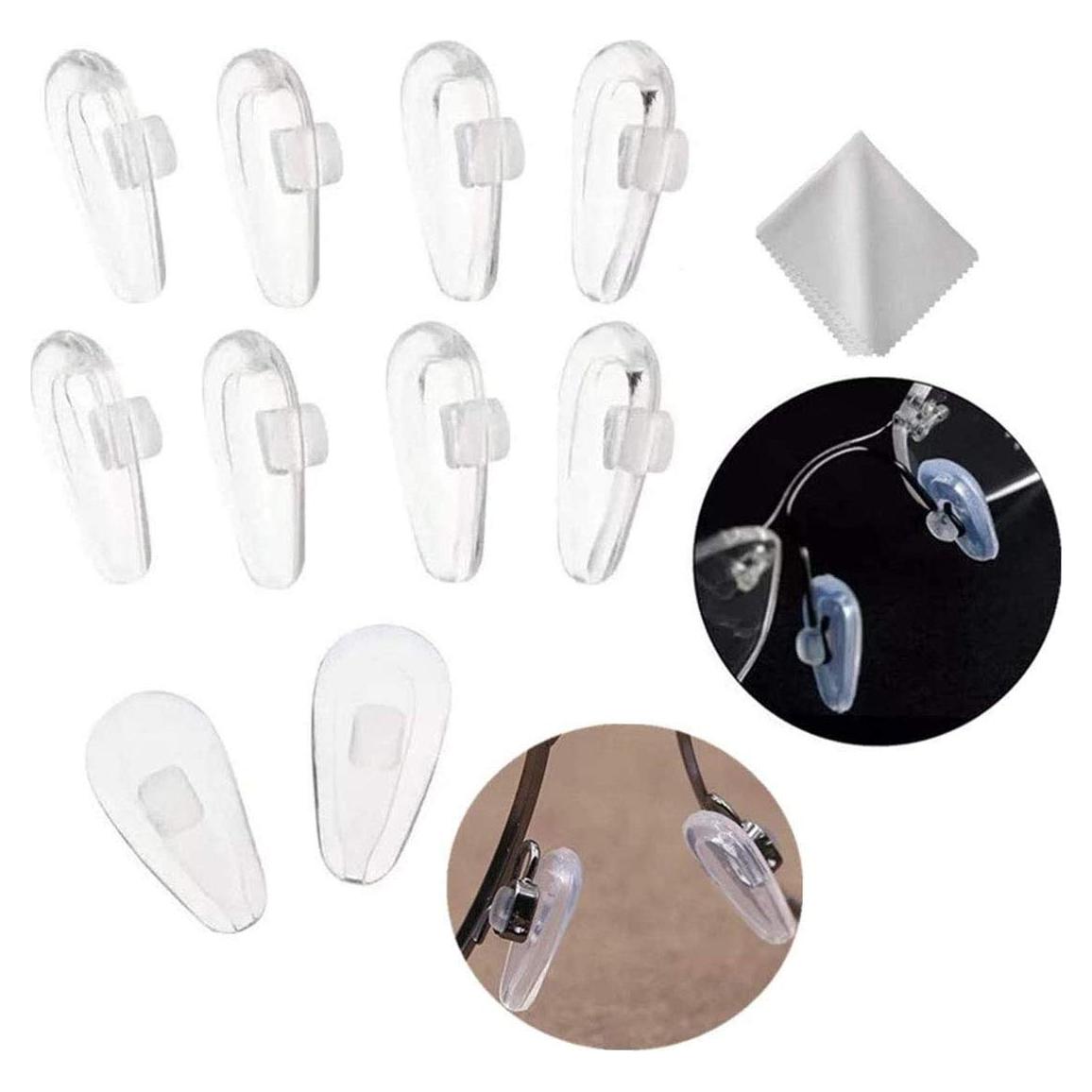 Almohadillas de nariz BEHLINE 14 mm antideslizantes para gafas