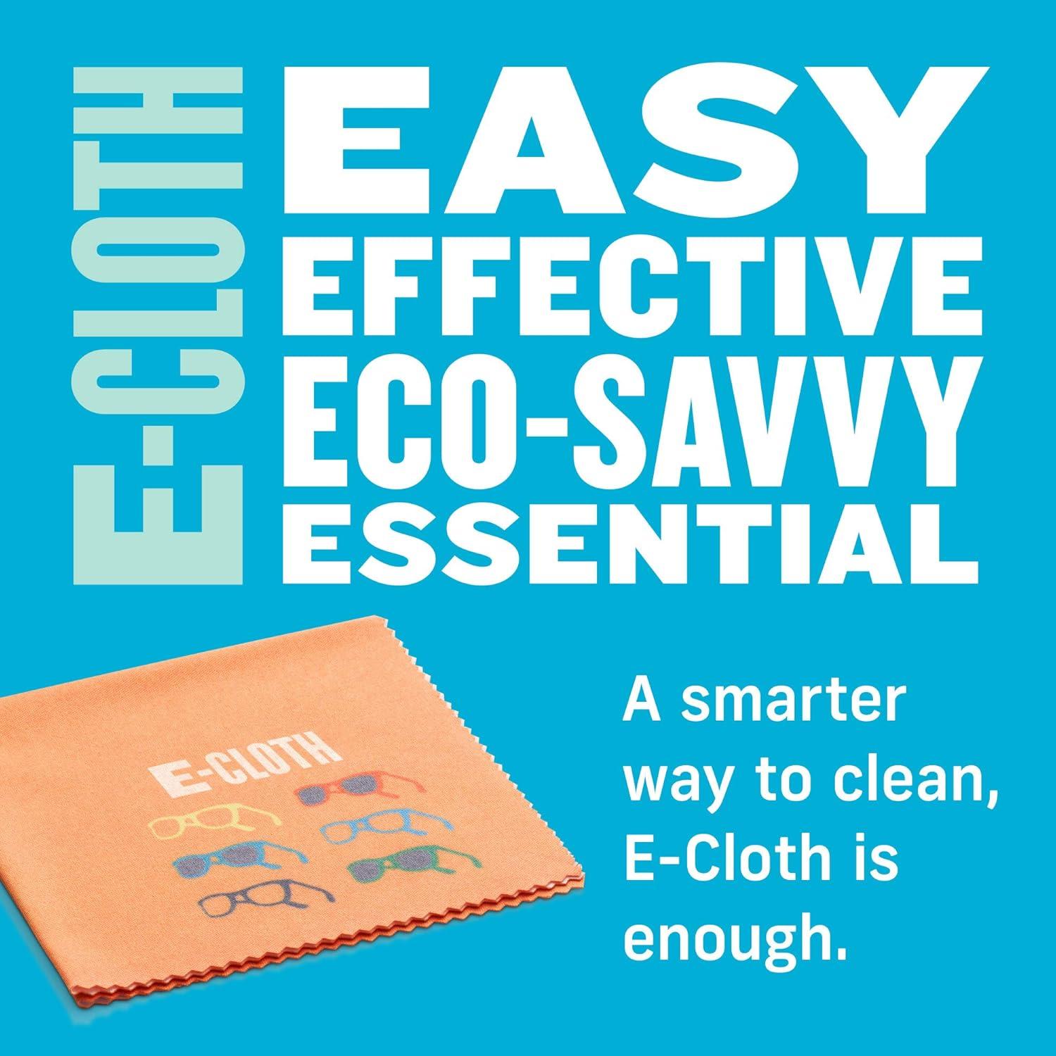 Paquete de 3 paños E-Cloth para limpieza de gafas