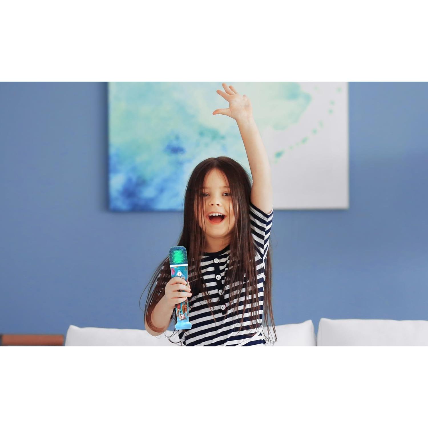 Micrófono Karaoke eKids Moana 2 Bluetooth con Luces LED