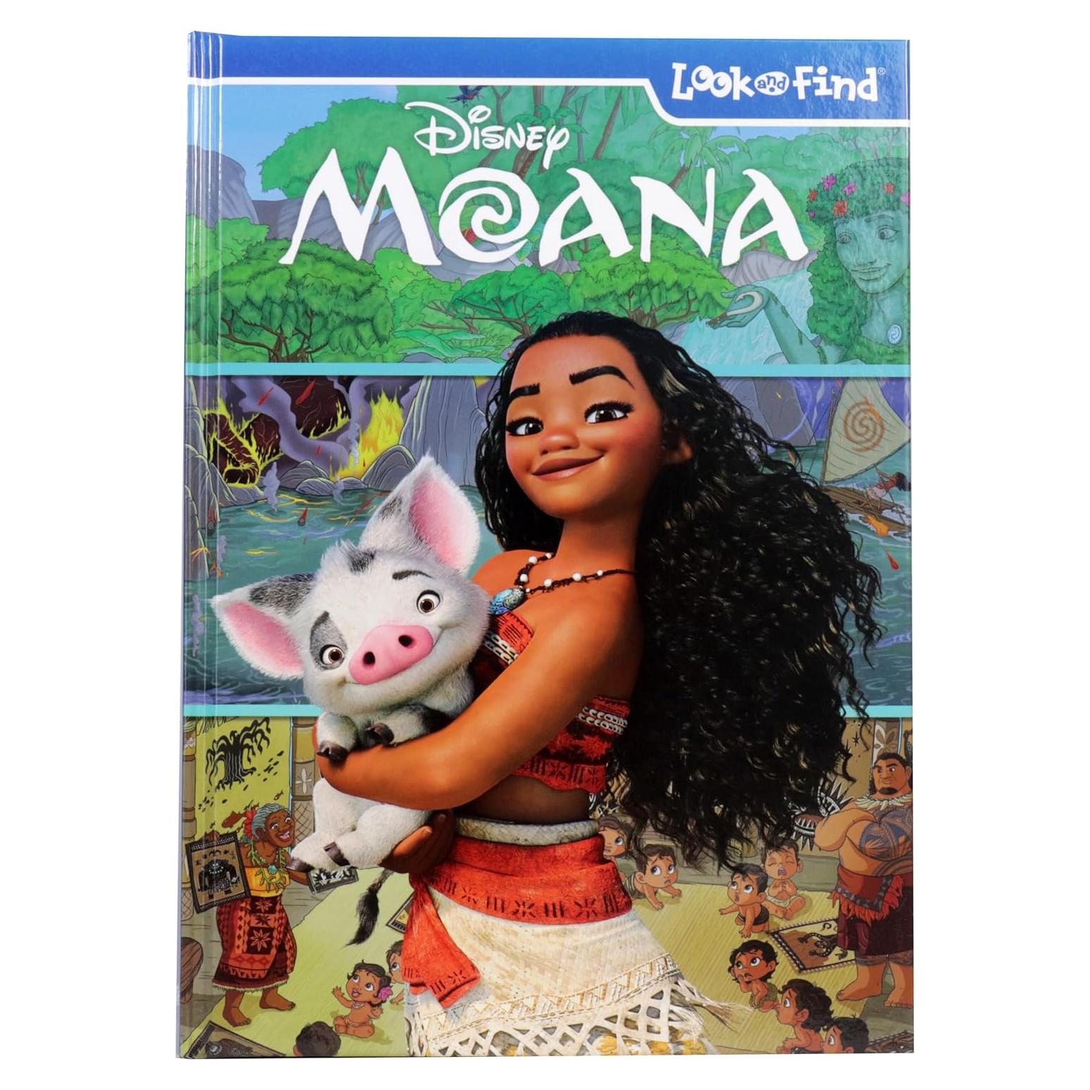 Disney Moana Look and Find Activity Book - PI Kids