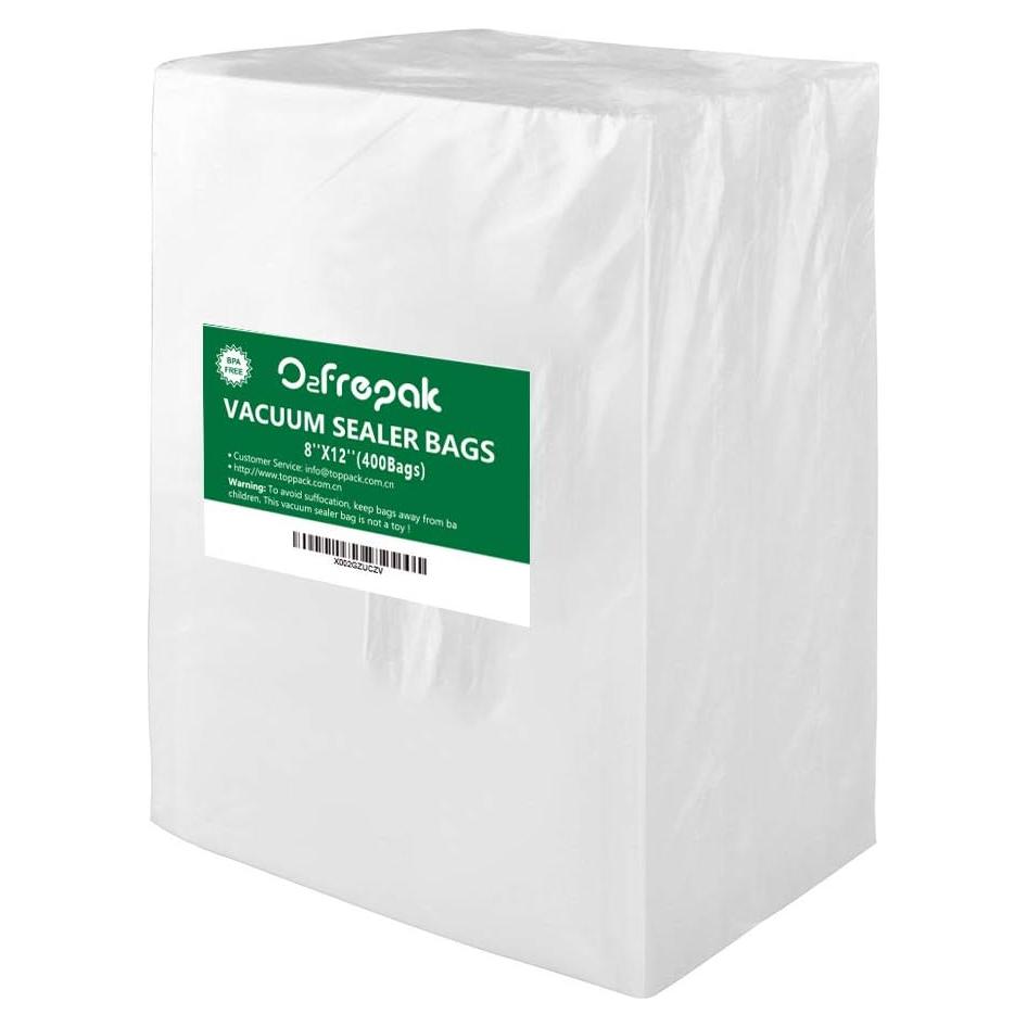 Bolsas de Sellado al Vacío O2frepak 20x30 cm 400 Piezas