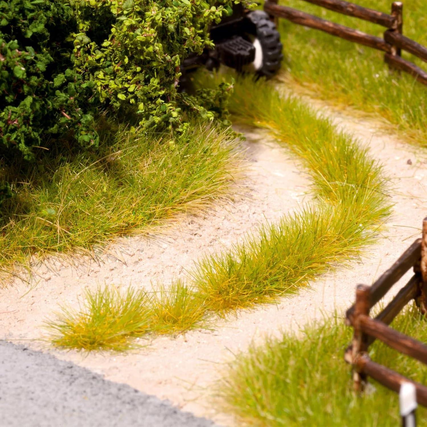 Kit 126 Piezas Grama Estática Rizada Warmtree para Dioramas