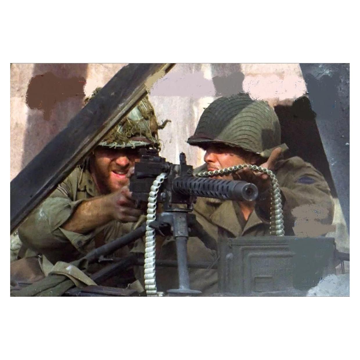 Kit de Modelo Arma Pesada EE. UU. Día D Mars Figures 1/32