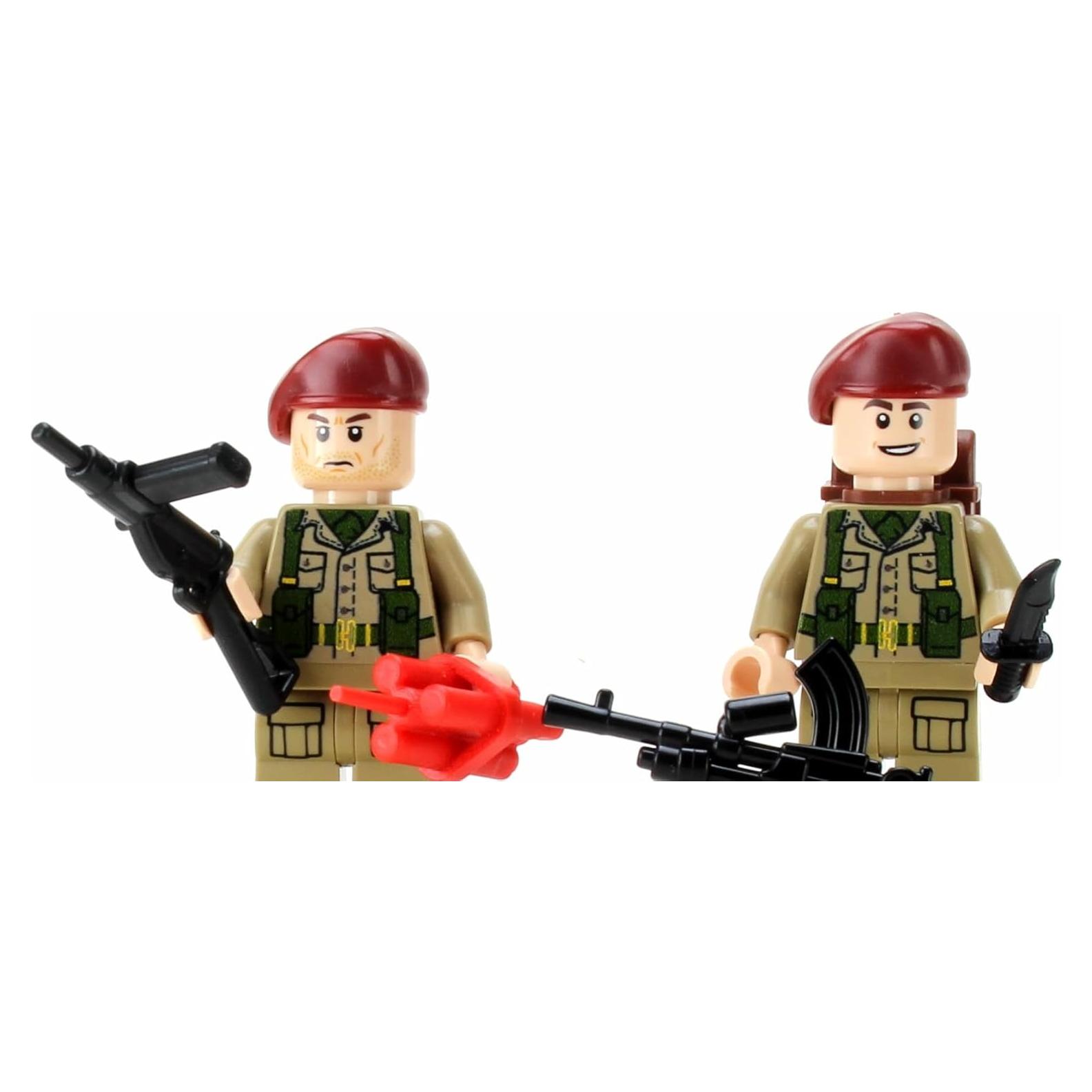 Minifigura Coleccionable SAS Británicos 4,06 cm Battle Brick