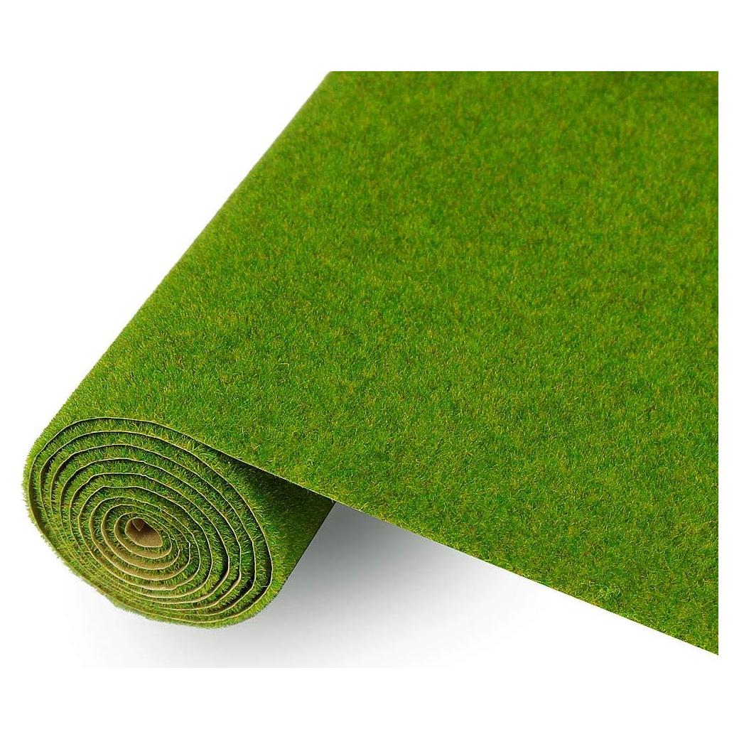 Alfombra Césped Artificial Evemodel 40x100cm Verde Decoración