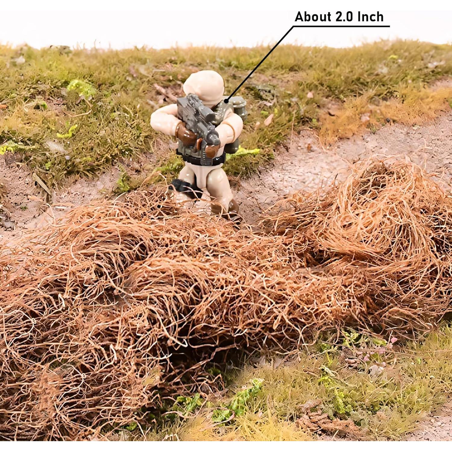 Césped Estático en Miniatura Warmtree para Dioramas 1:35 a 1:87