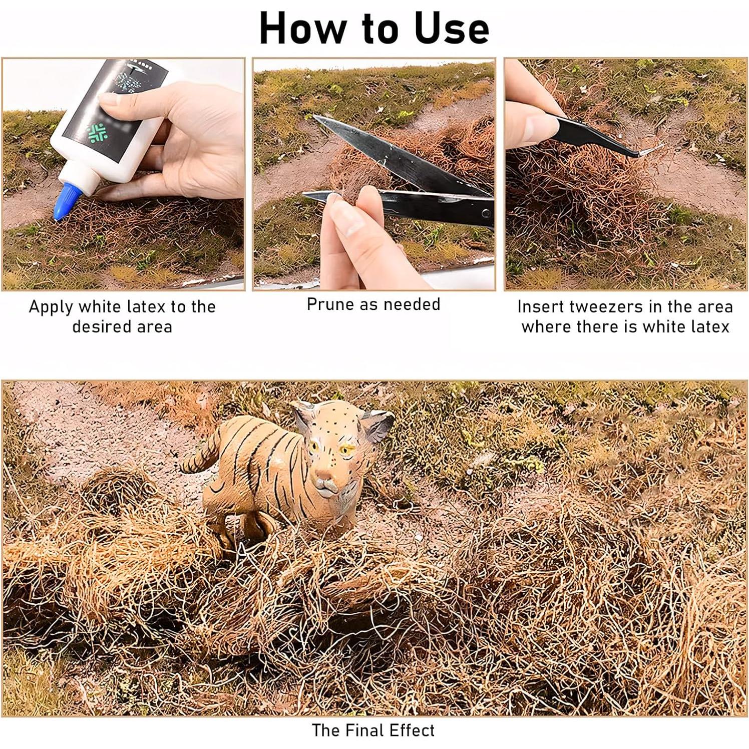 Césped Estático en Miniatura Warmtree para Dioramas 1:35 a 1:87