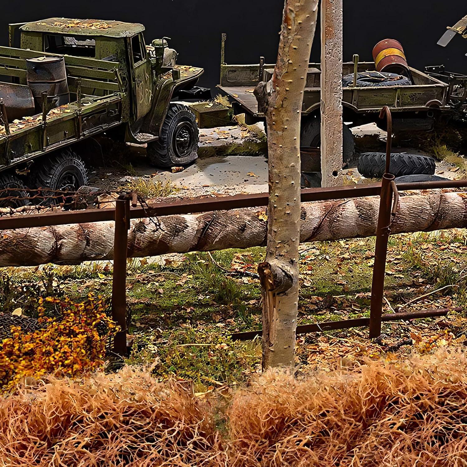 Césped Estático en Miniatura Warmtree para Dioramas 1:35 a 1:87