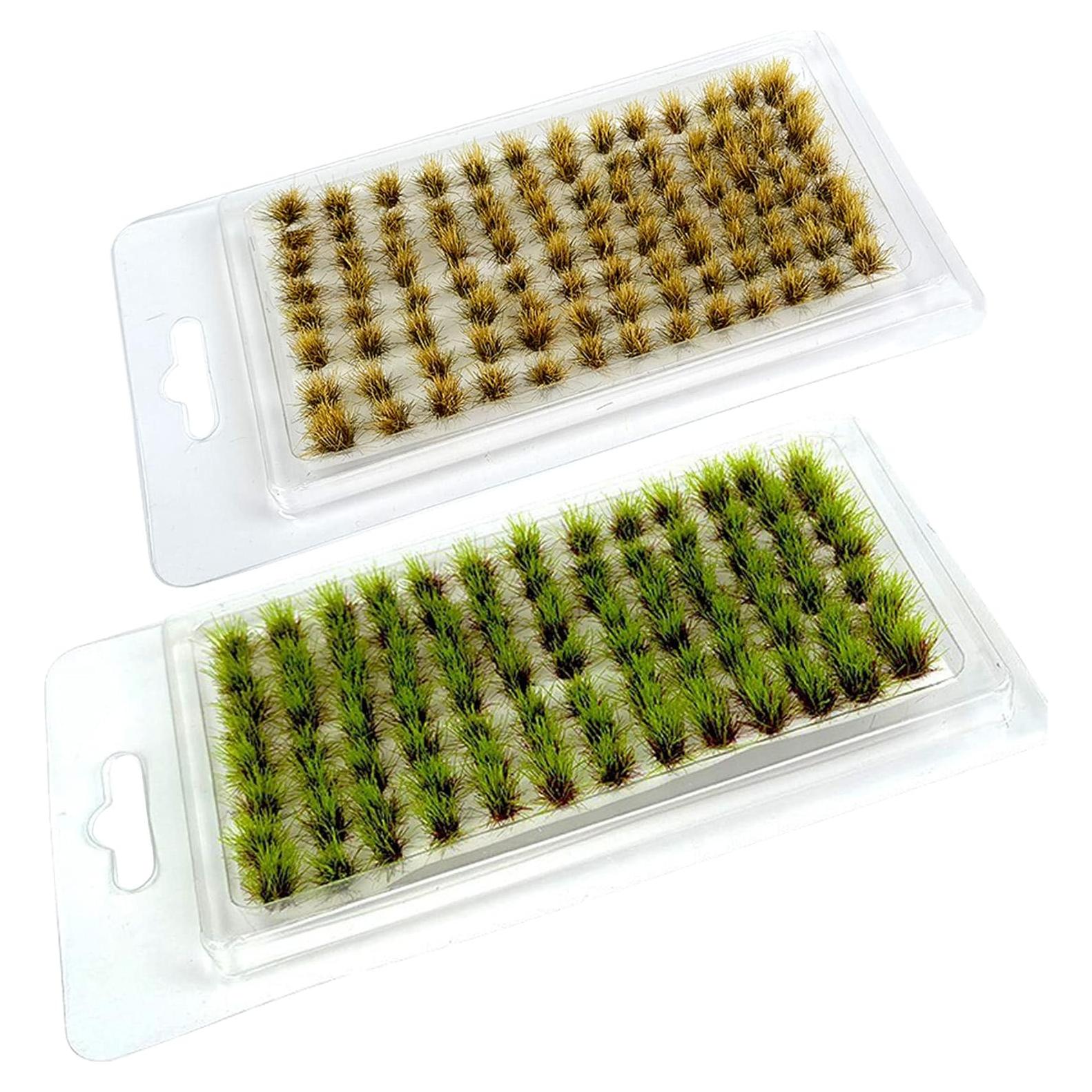 Kit 208 PCS Hierba Estática Wodima para Dioramas 25.4x20.3 cm