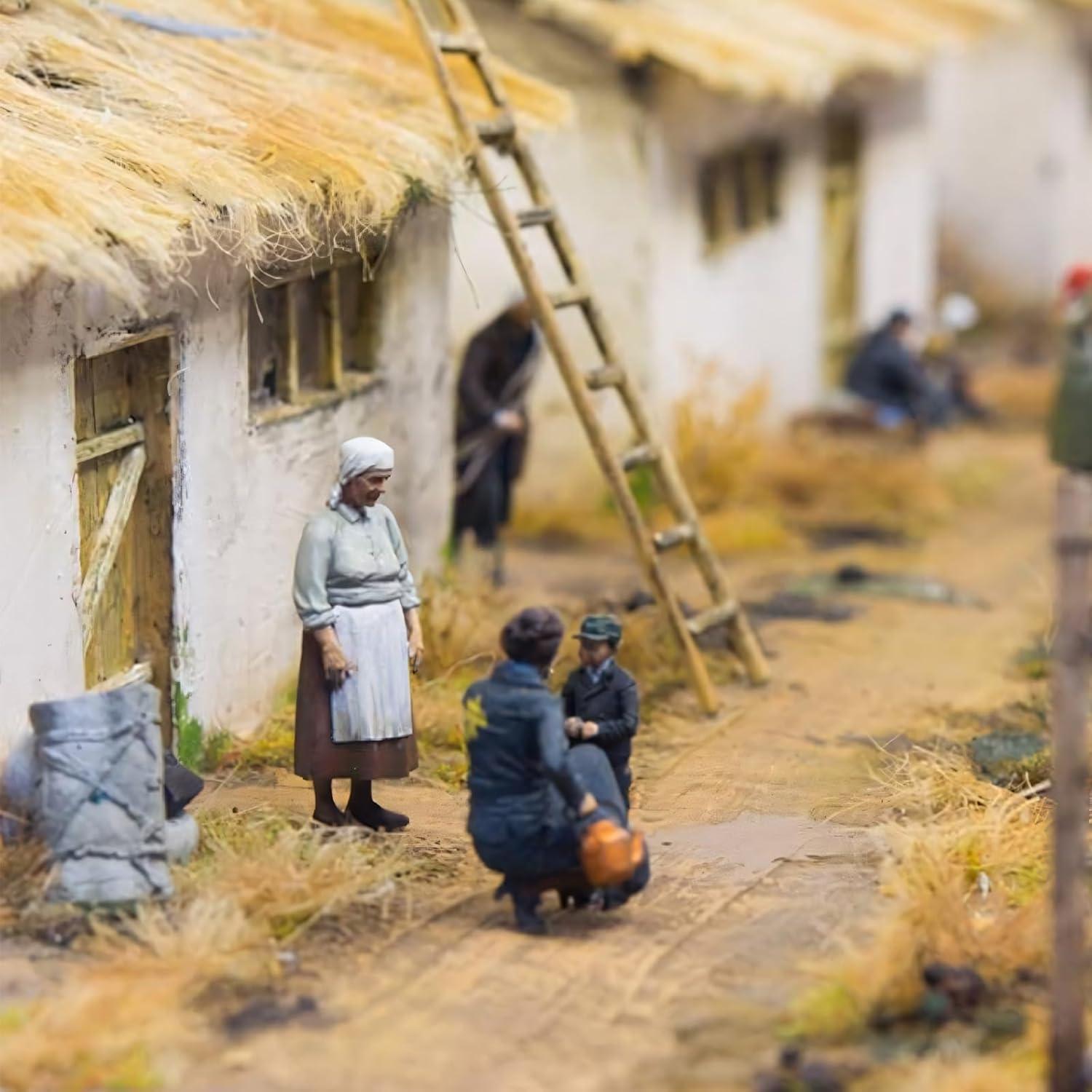 Tufos de Hierba Estática Miniatura Warmtree 3x7 cm