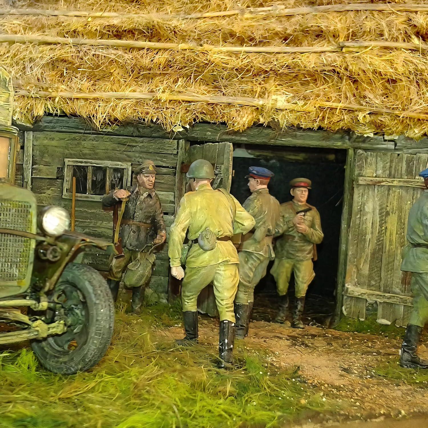 Tufos de Hierba Estática Miniatura Warmtree 3x7 cm