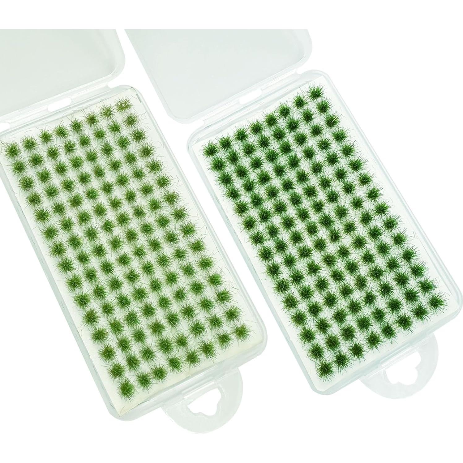 Kit de Hierba Estática Woohome 208 Piezas Verde