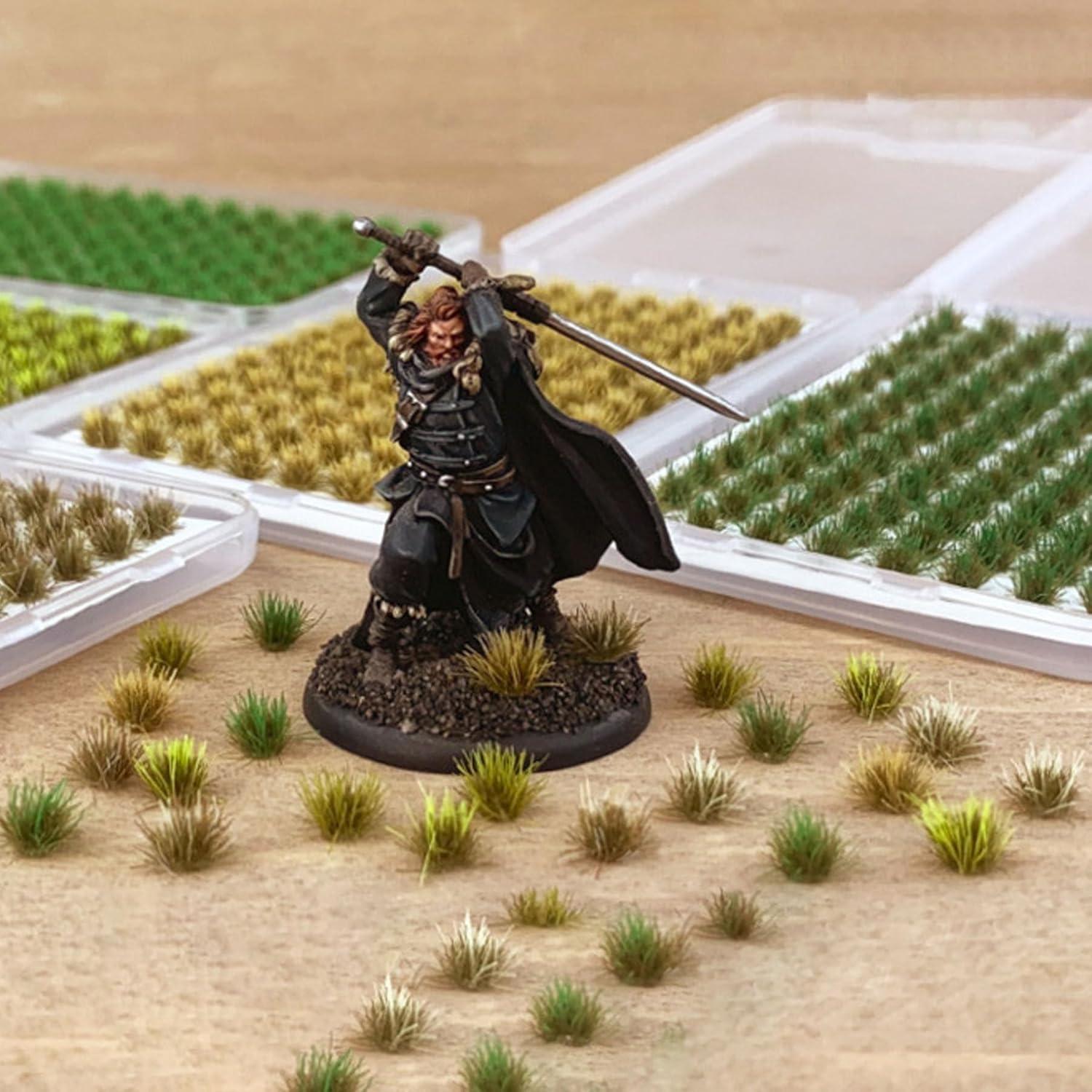 Kit de Hierba Estática Woohome 208 Piezas Verde