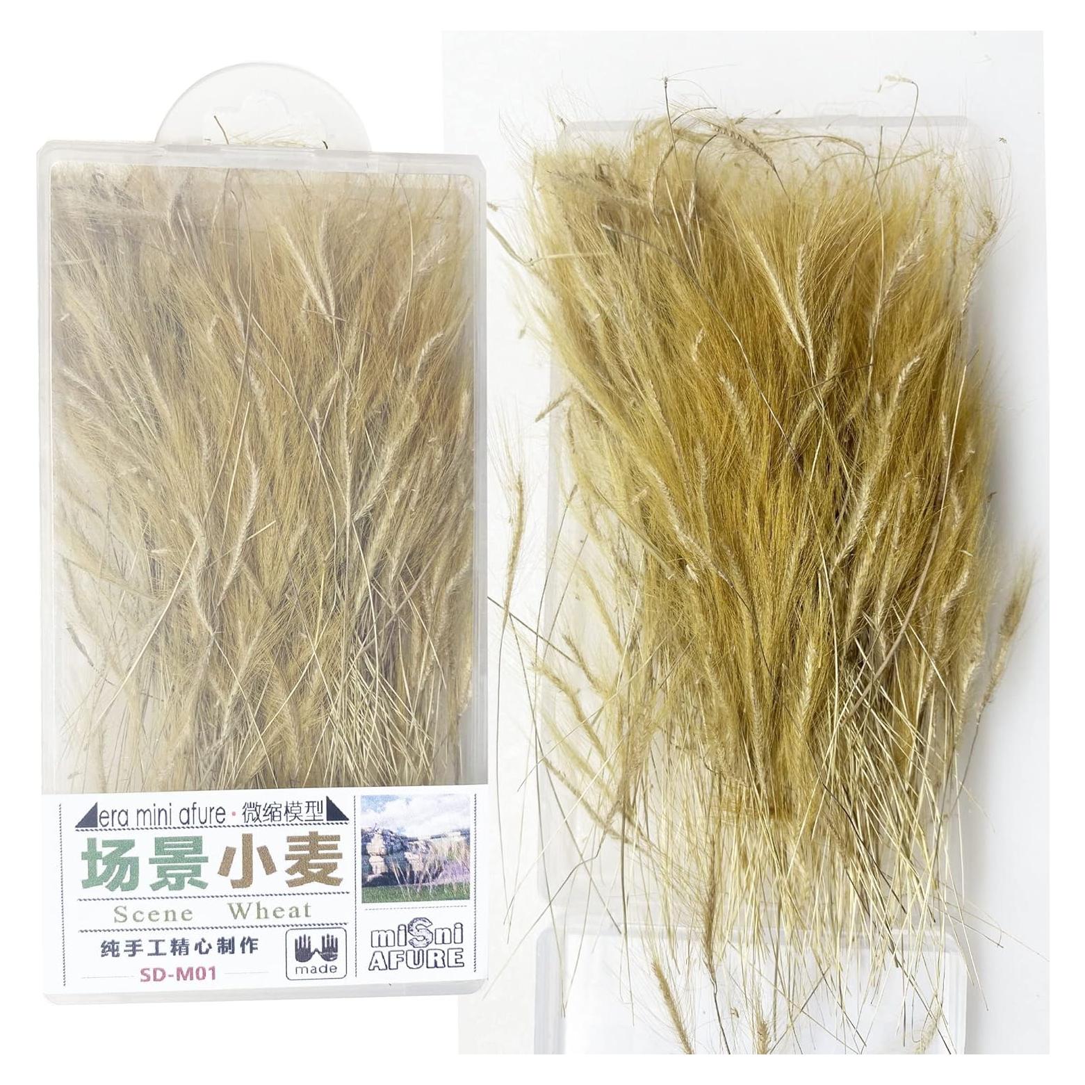 Césped Estático Cayway Modelo Trigo para Dioramas 10x10 cm