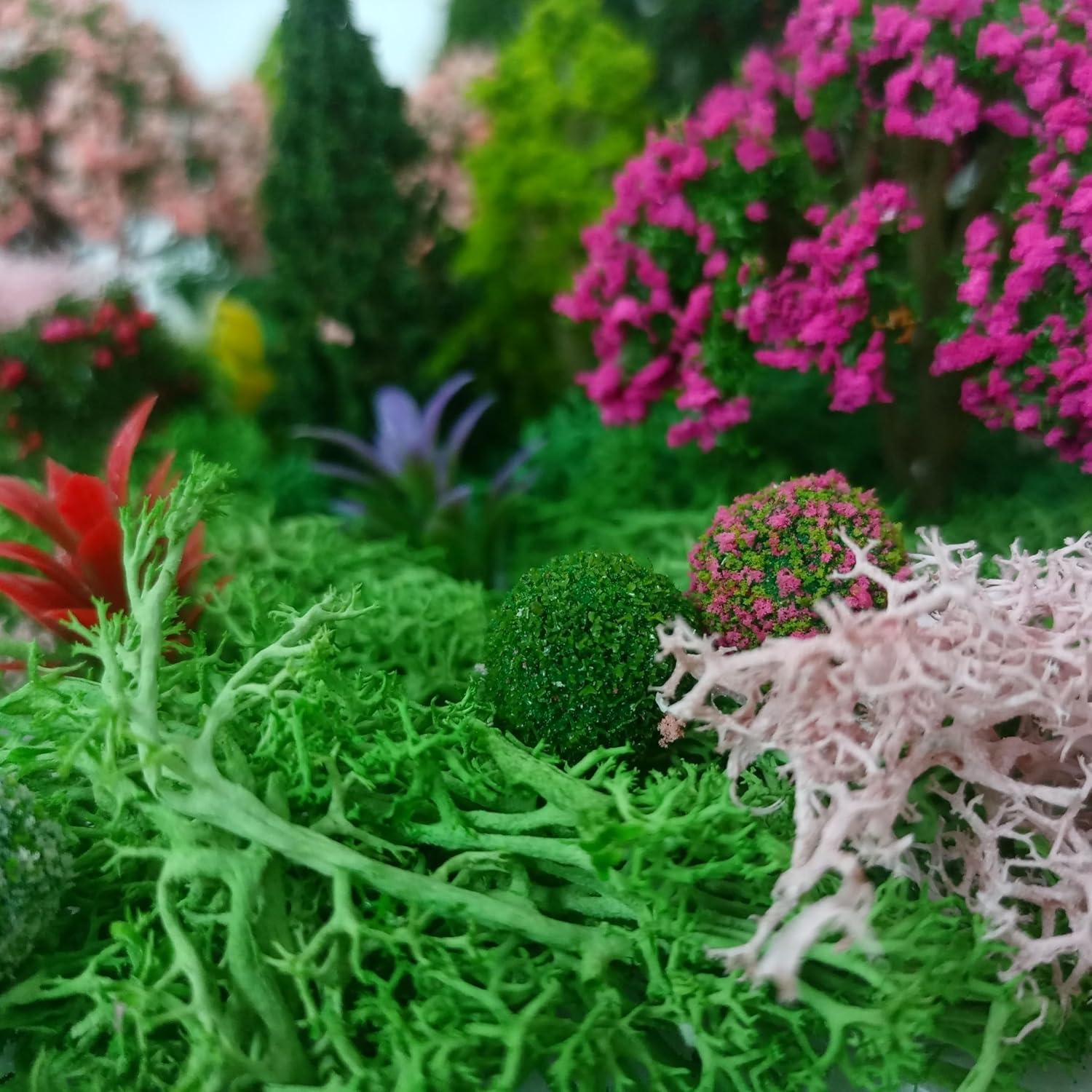 Árboles de Modelo Mixto QuarenDen 37 Piezas Decoración Verde