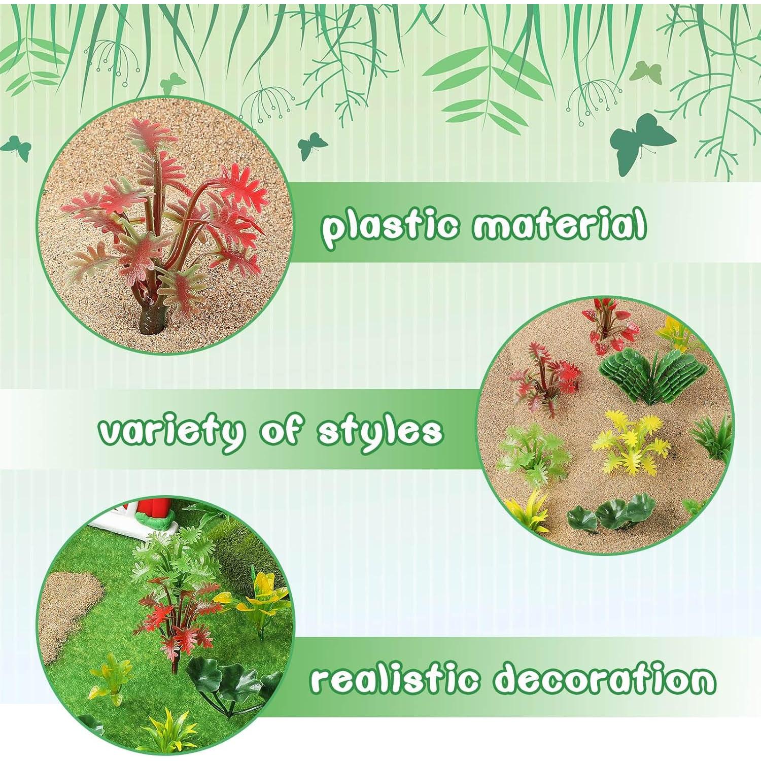 120 Árboles Miniatura Tropical Sosation para Diorama 3-6 cm