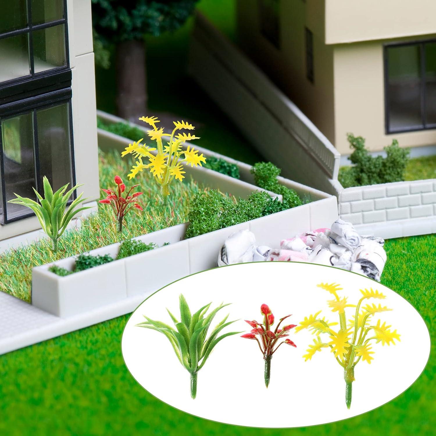 120 Árboles Miniatura Tropical Sosation para Diorama 3-6 cm