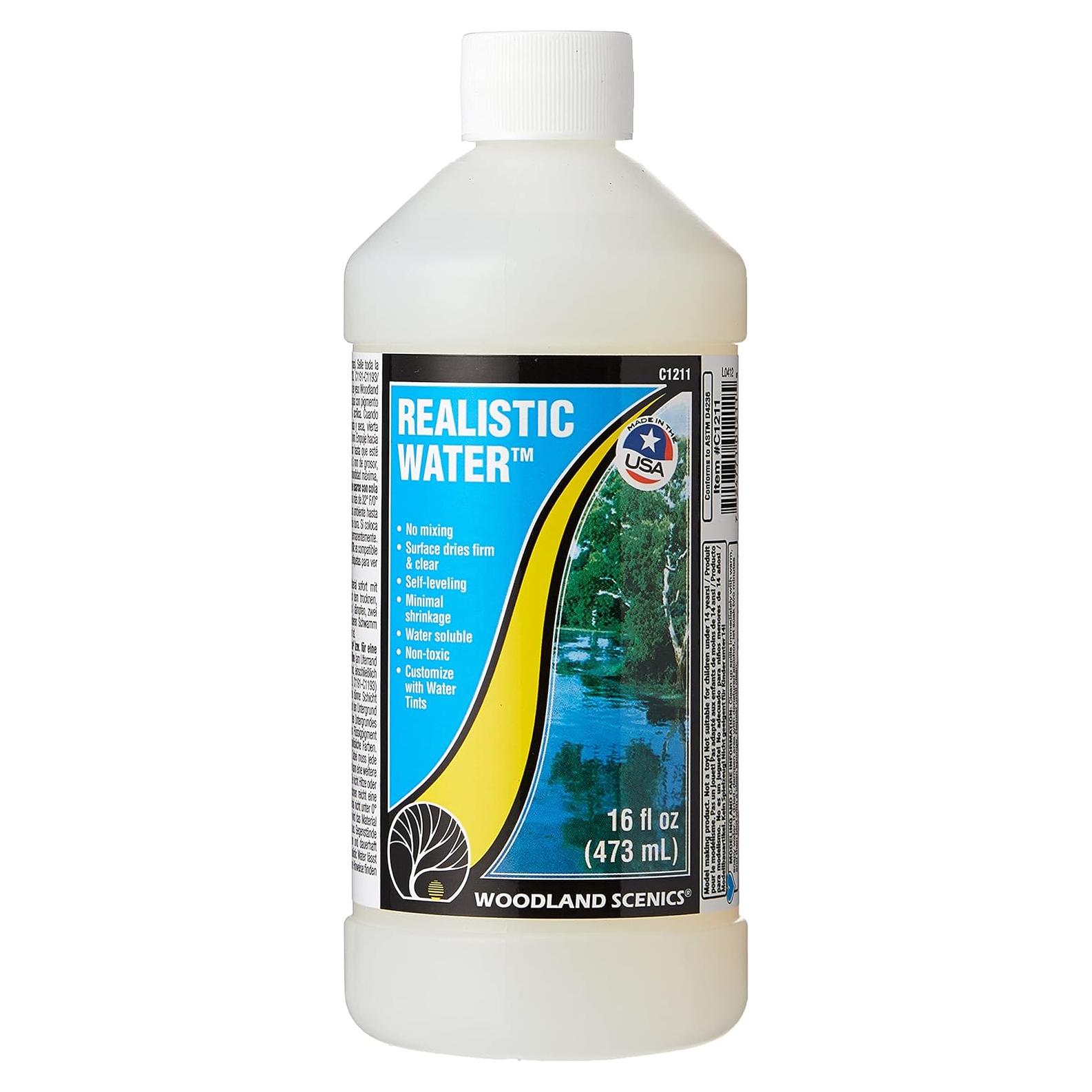 Agua Realista Woodland Scenics 480 ml para Modelismo