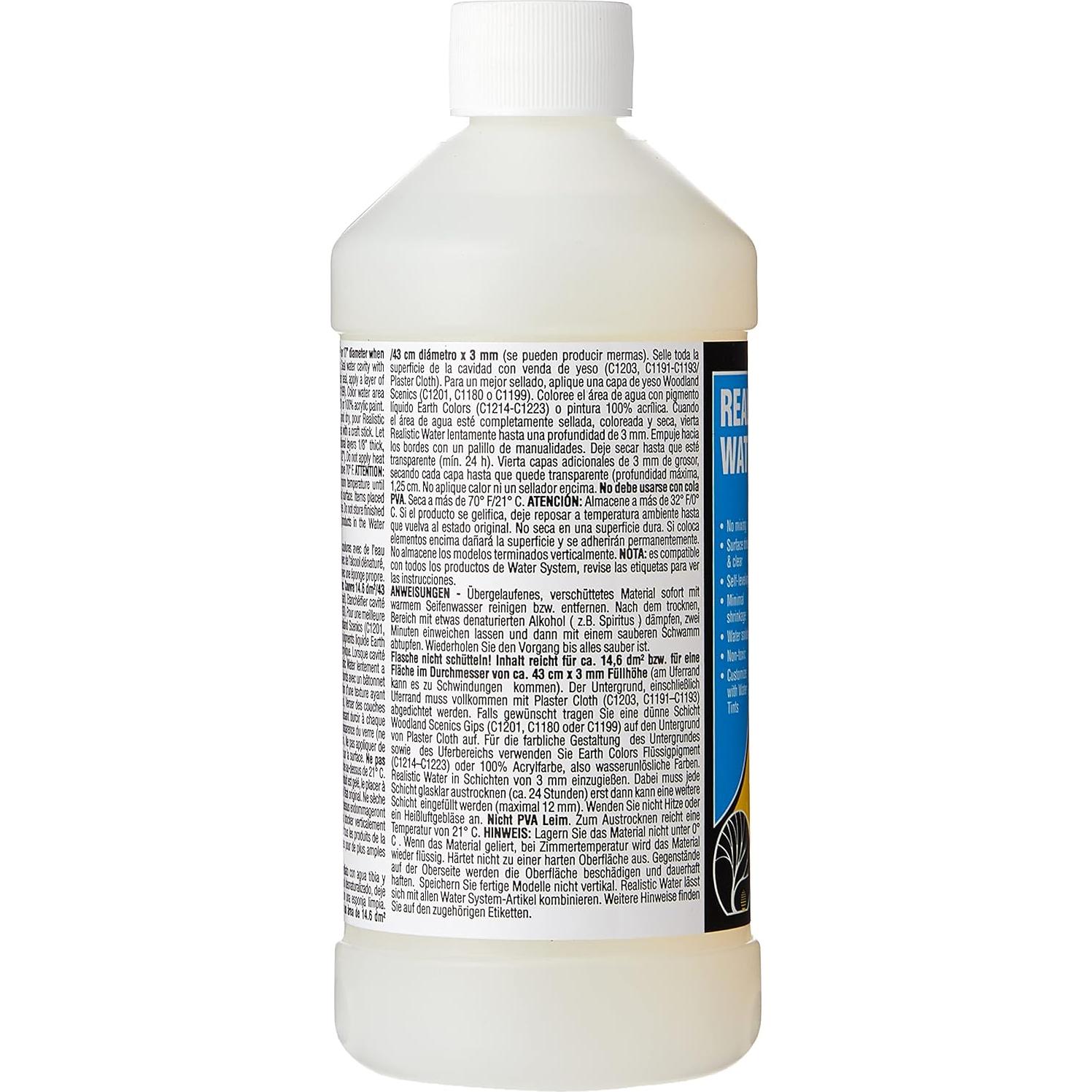 Agua Realista Woodland Scenics 480 ml para Modelismo