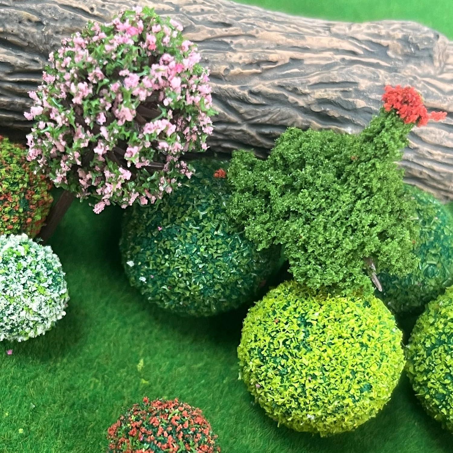 90 Árboles Modelo Miniatura OrgMemory para Diorama Escenario