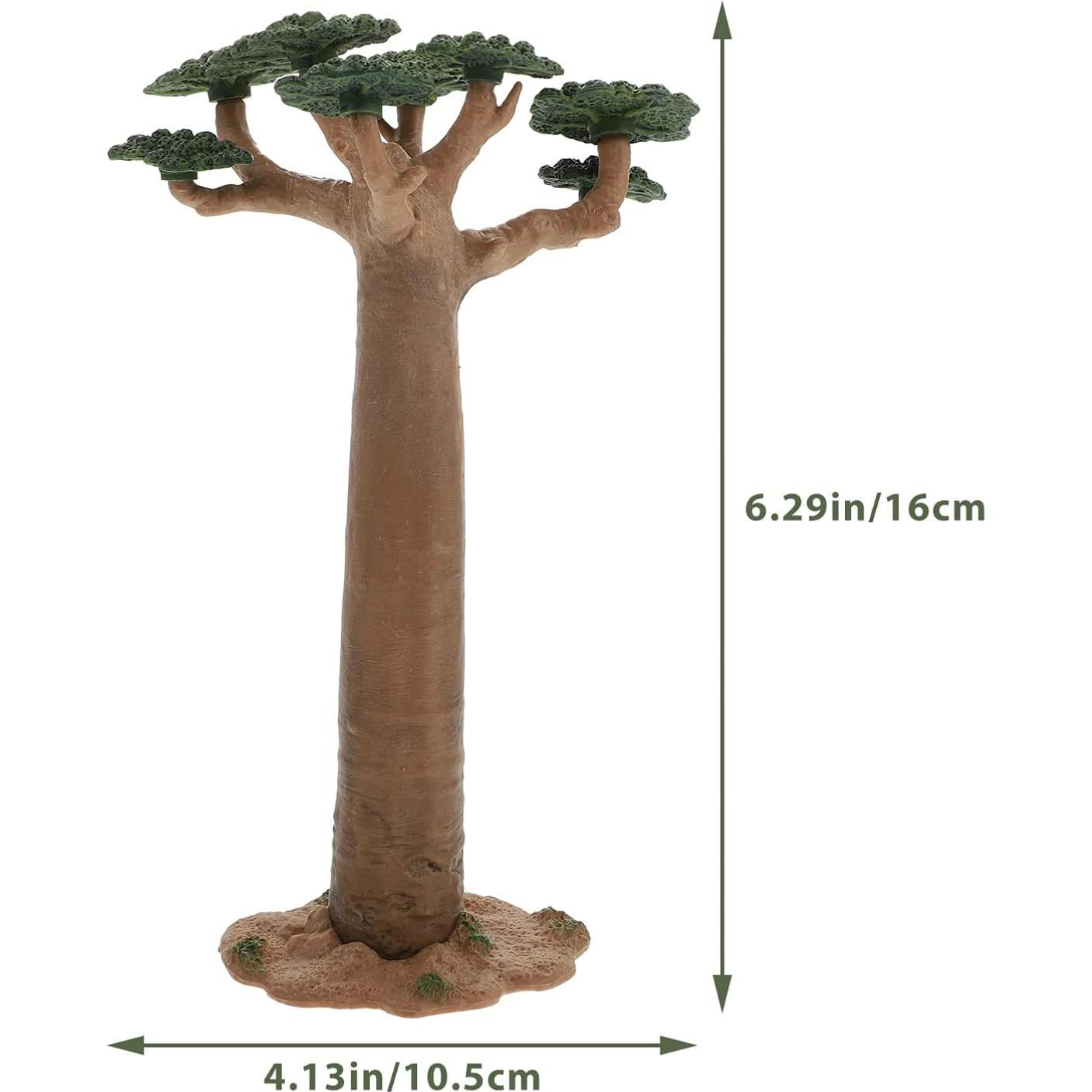 Modelo de Árbol Artificial Baobab VOSAREA 16x10.5cm Decoración