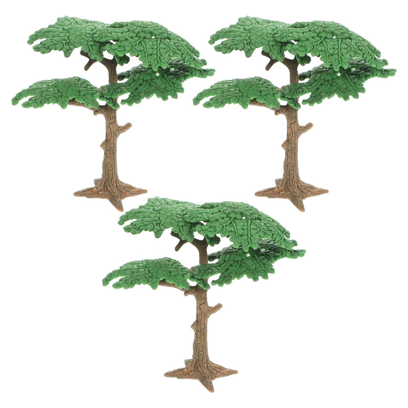 Árboles Falsos DOITOOL Miniatura Ciprés 10.5 cm 3 Pcs